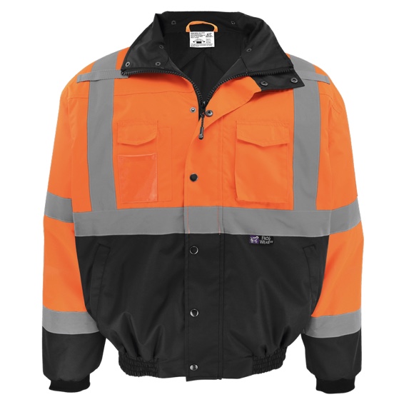 CHAMARRA DE ALTA VISIBILIDAD NARANJA