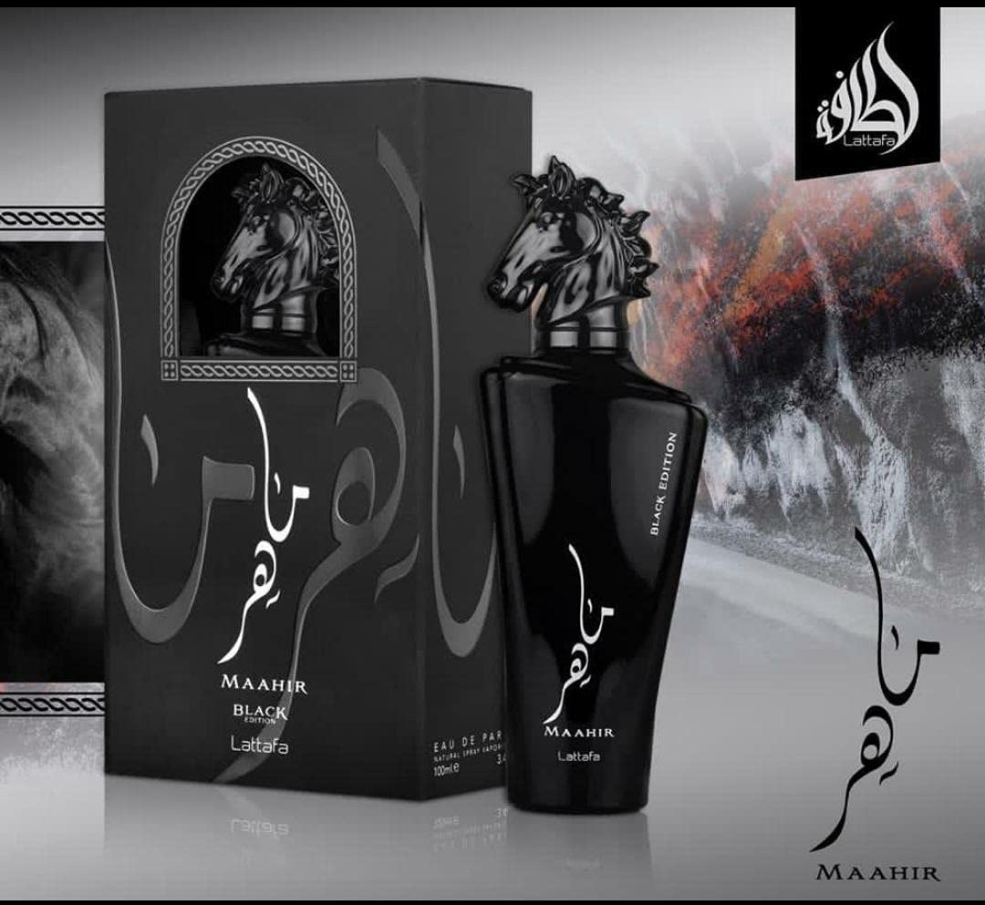 Perfume Lattafa Maahir Black Edition