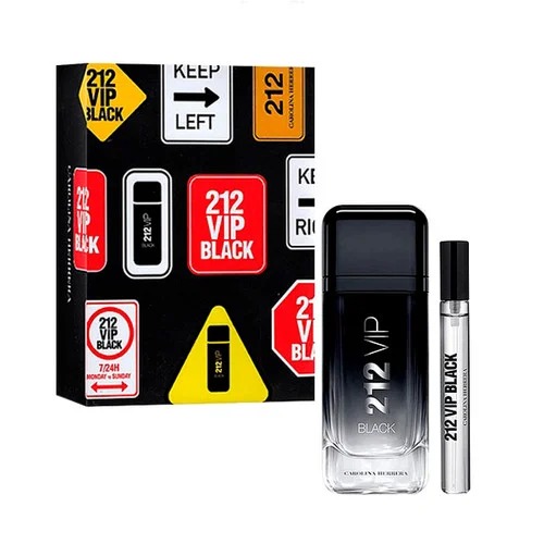 Estuche Carolina Herrera 212 VIP Black