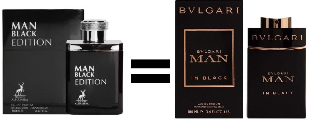 Perfume Man Black Edition