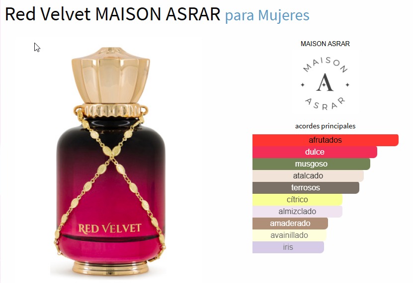 Red Velvet Maison Asrar