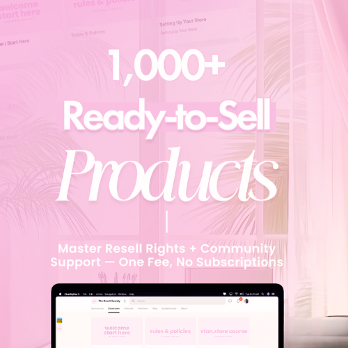 Rich Girl Business Bundle – 1000+ Ready-to-Sell Products - START YOUR BUSINESS TODAY - Be Your Own Boss