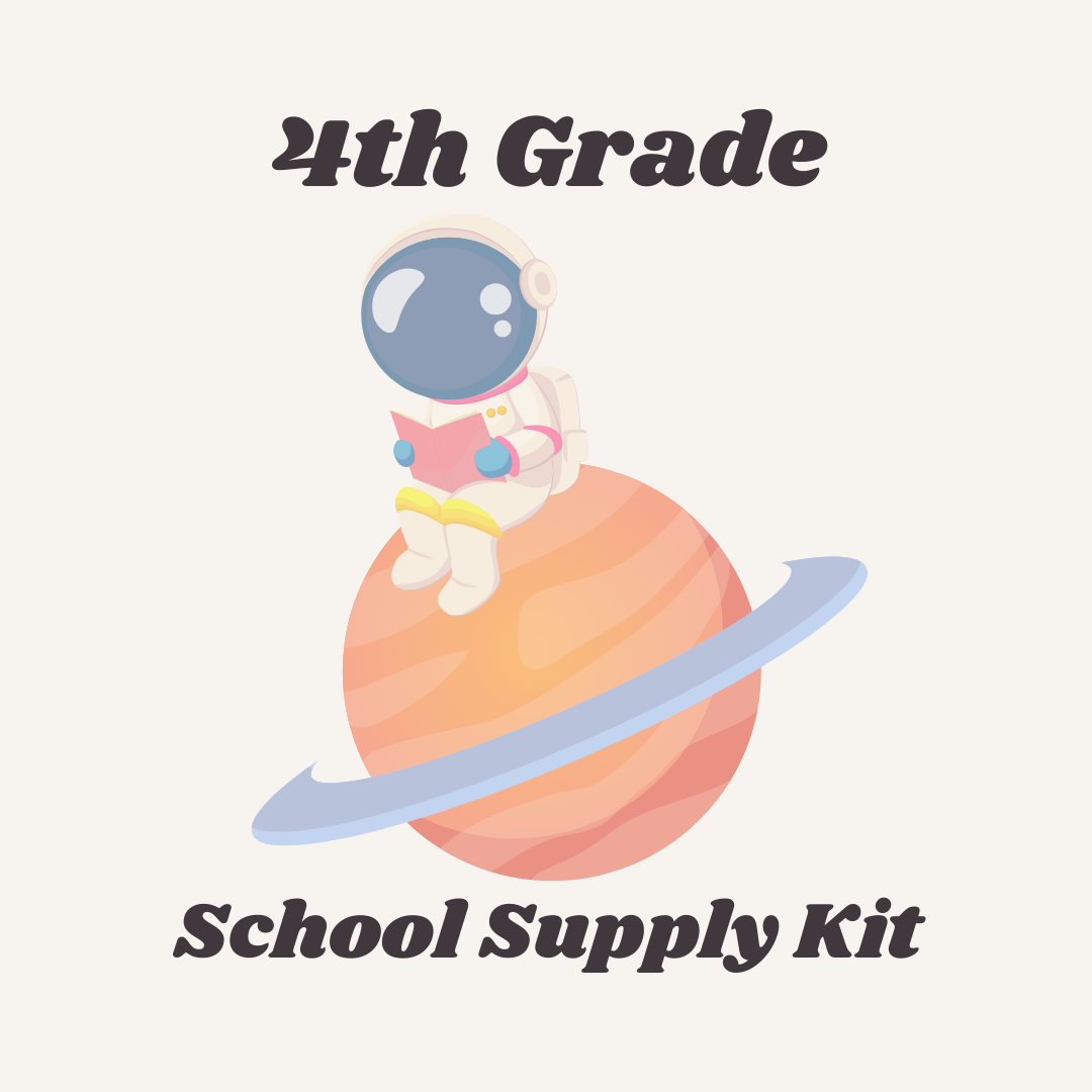 4th Grade School Supply Kit