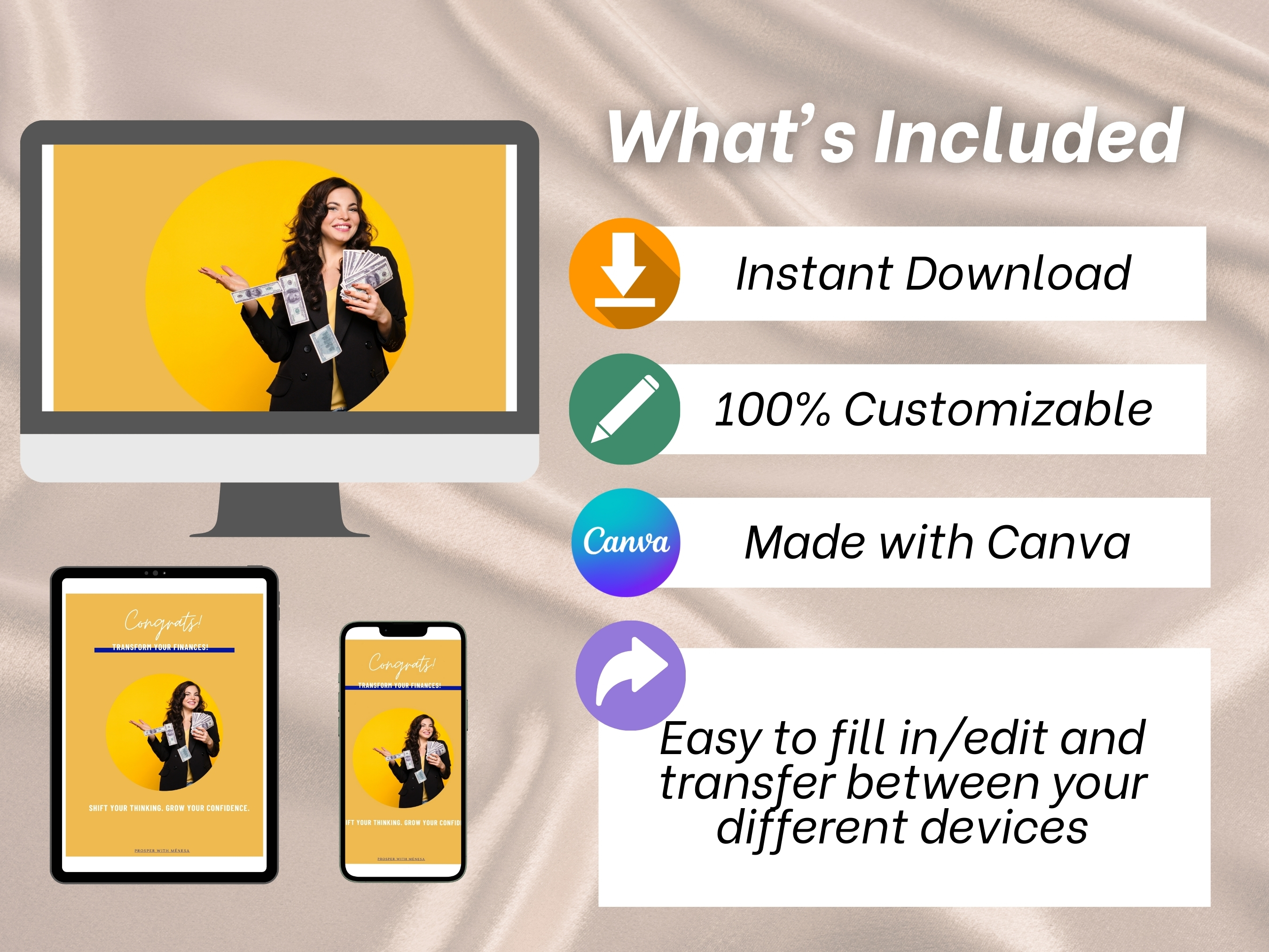 Digital Money Mindset Journal