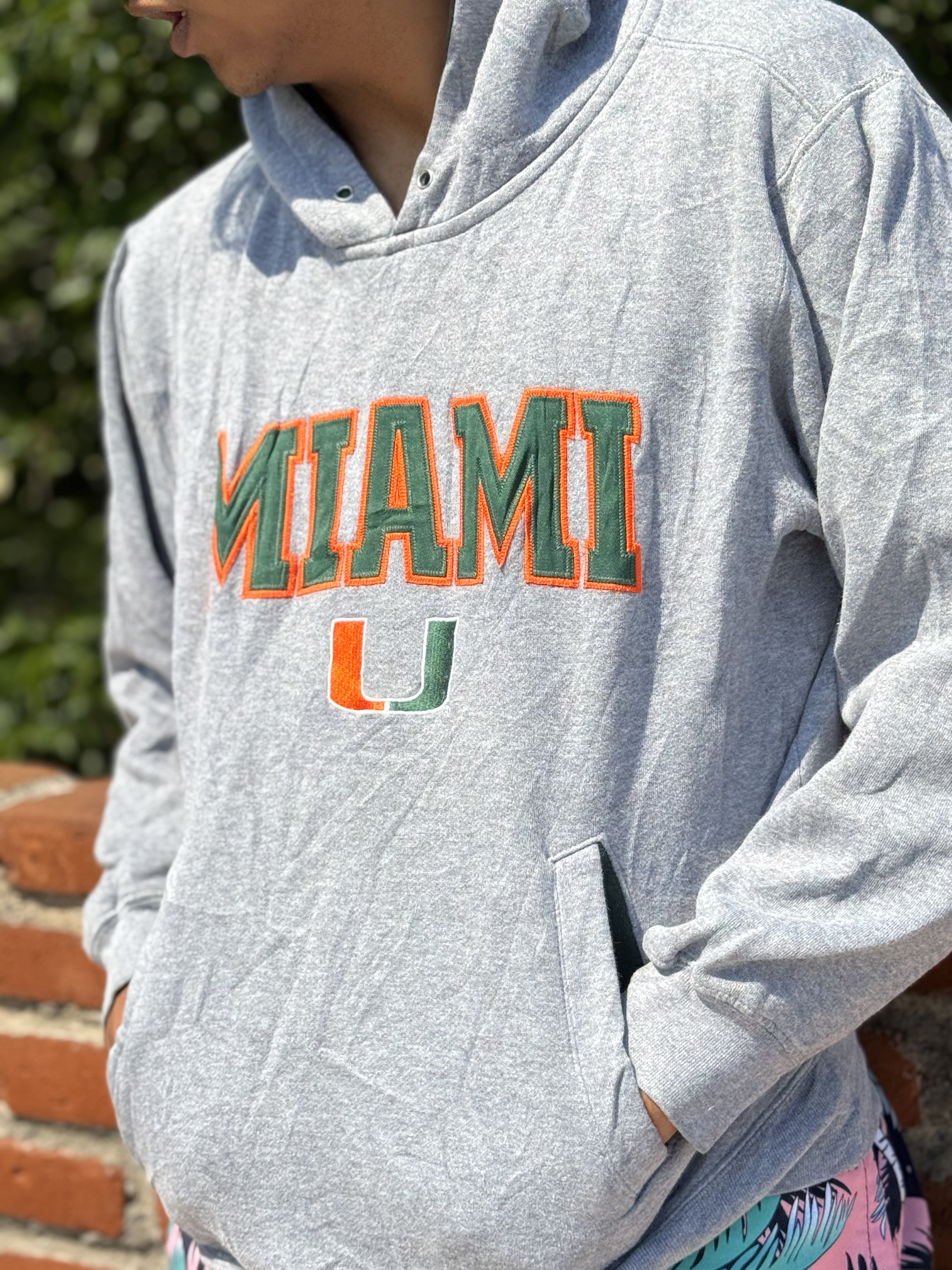 HOODIE MIAMI CANES SIZE S