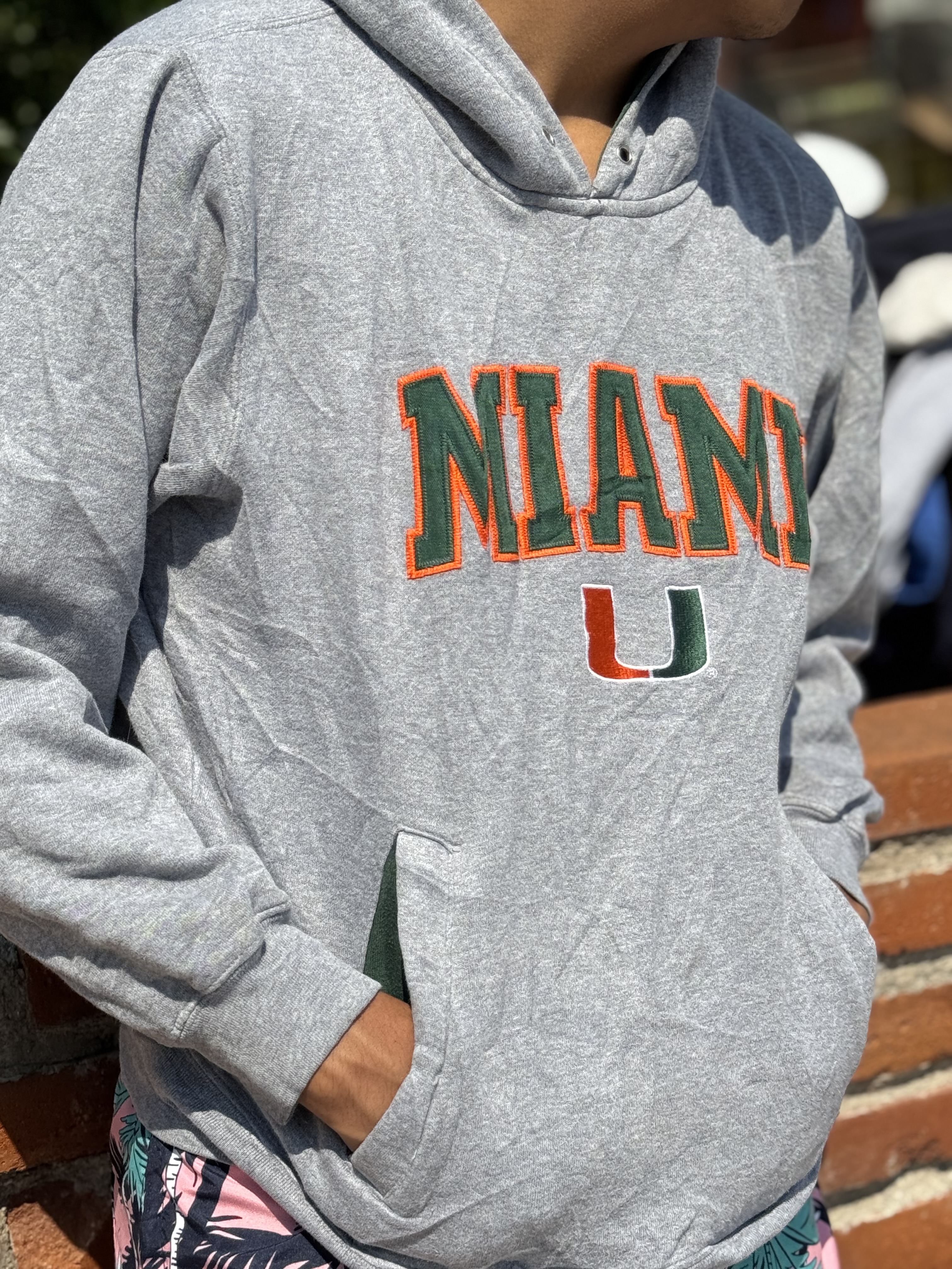 HOODIE MIAMI CANES SIZE S