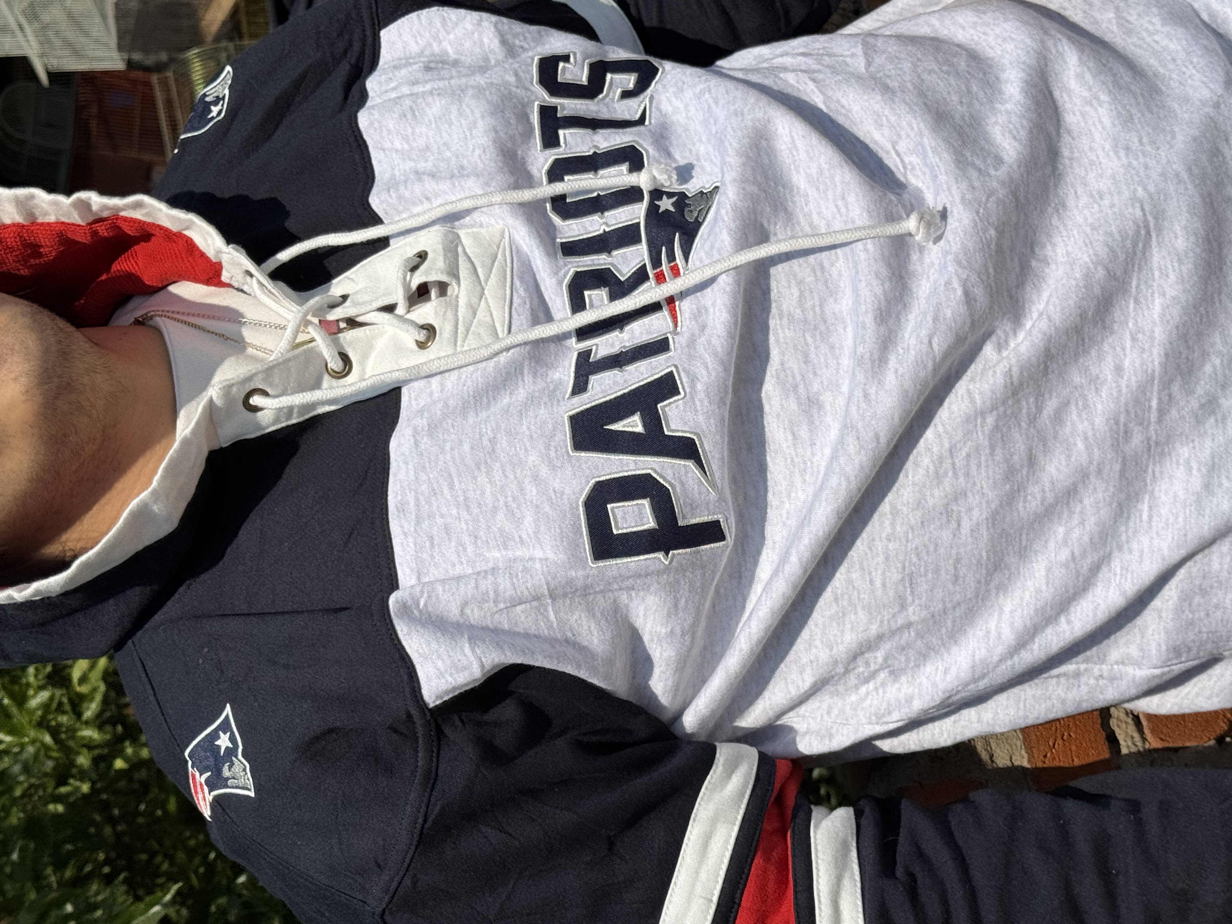 HOODIE PATRIOTS SIZE M