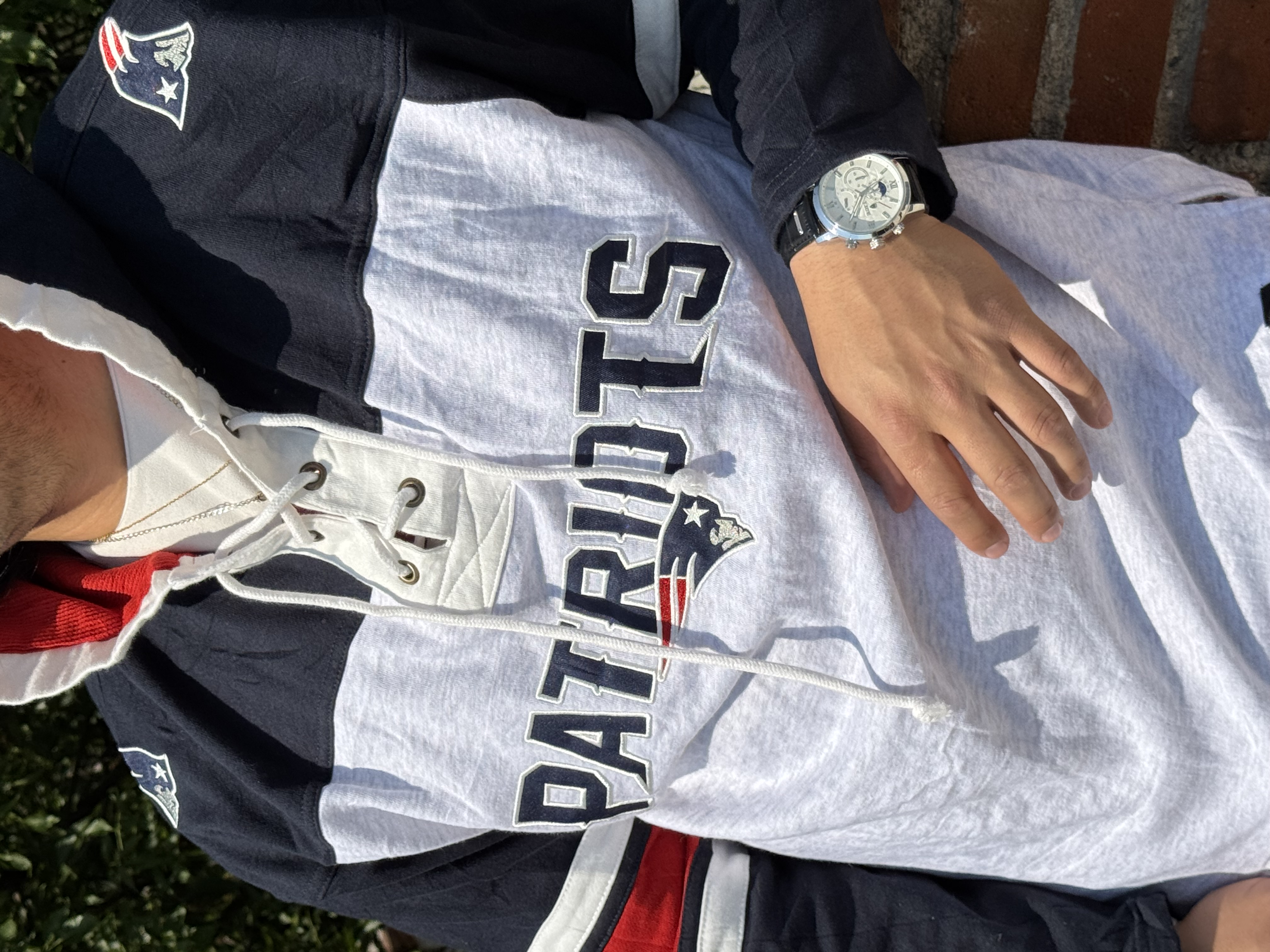 HOODIE PATRIOTS SIZE M