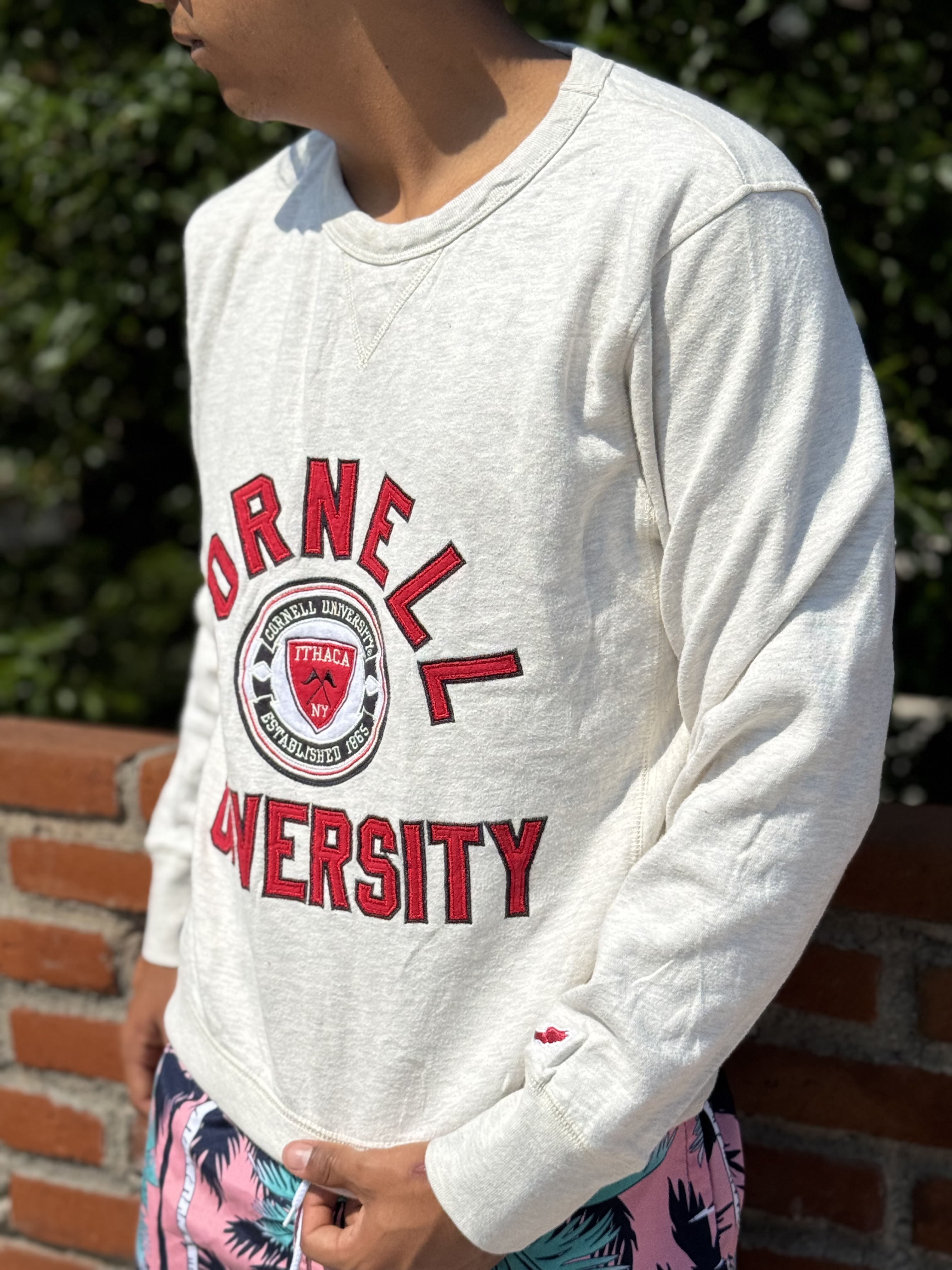 CREWNECK CORNELL SIZE S