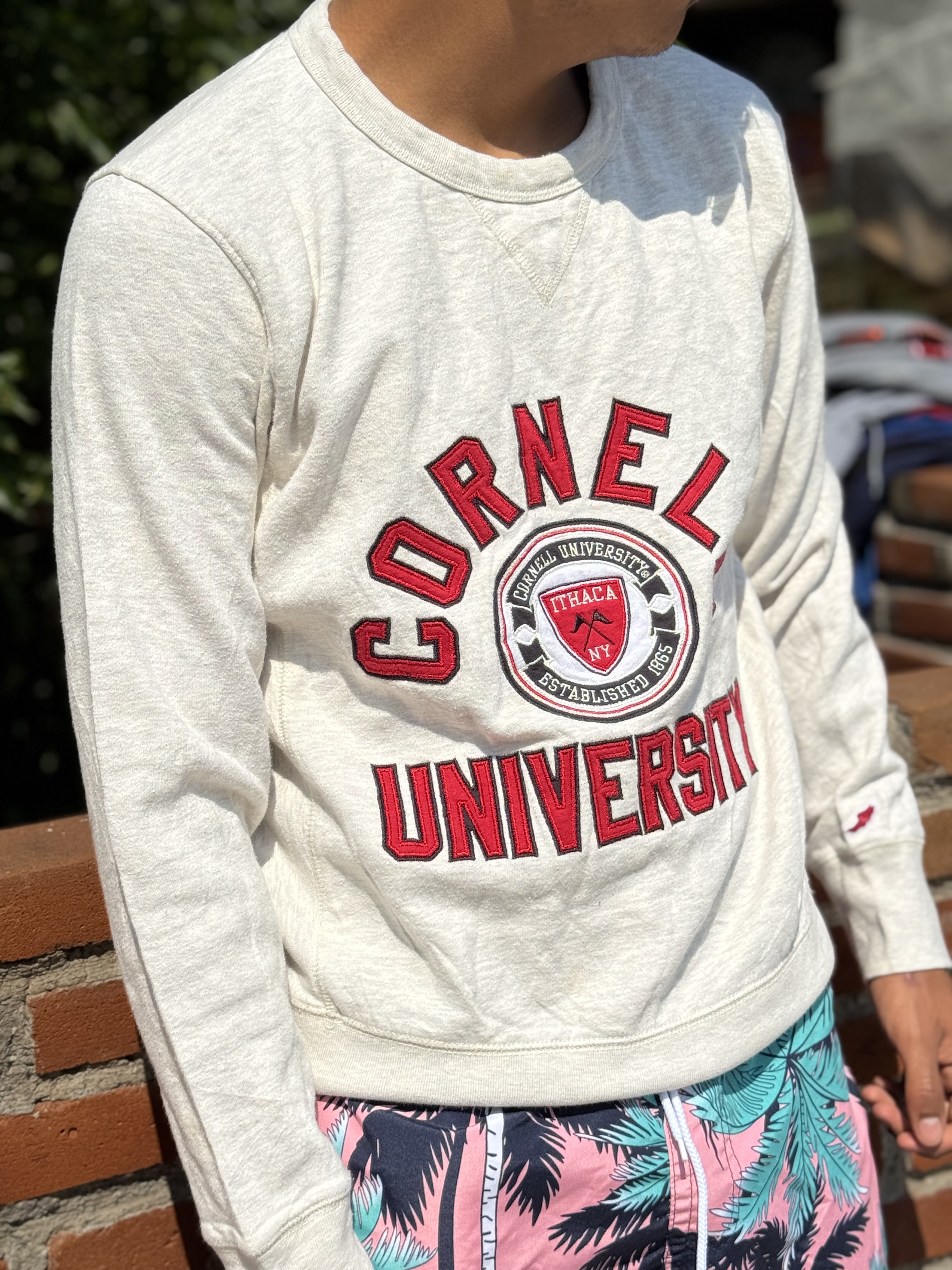 CREWNECK CORNELL SIZE S