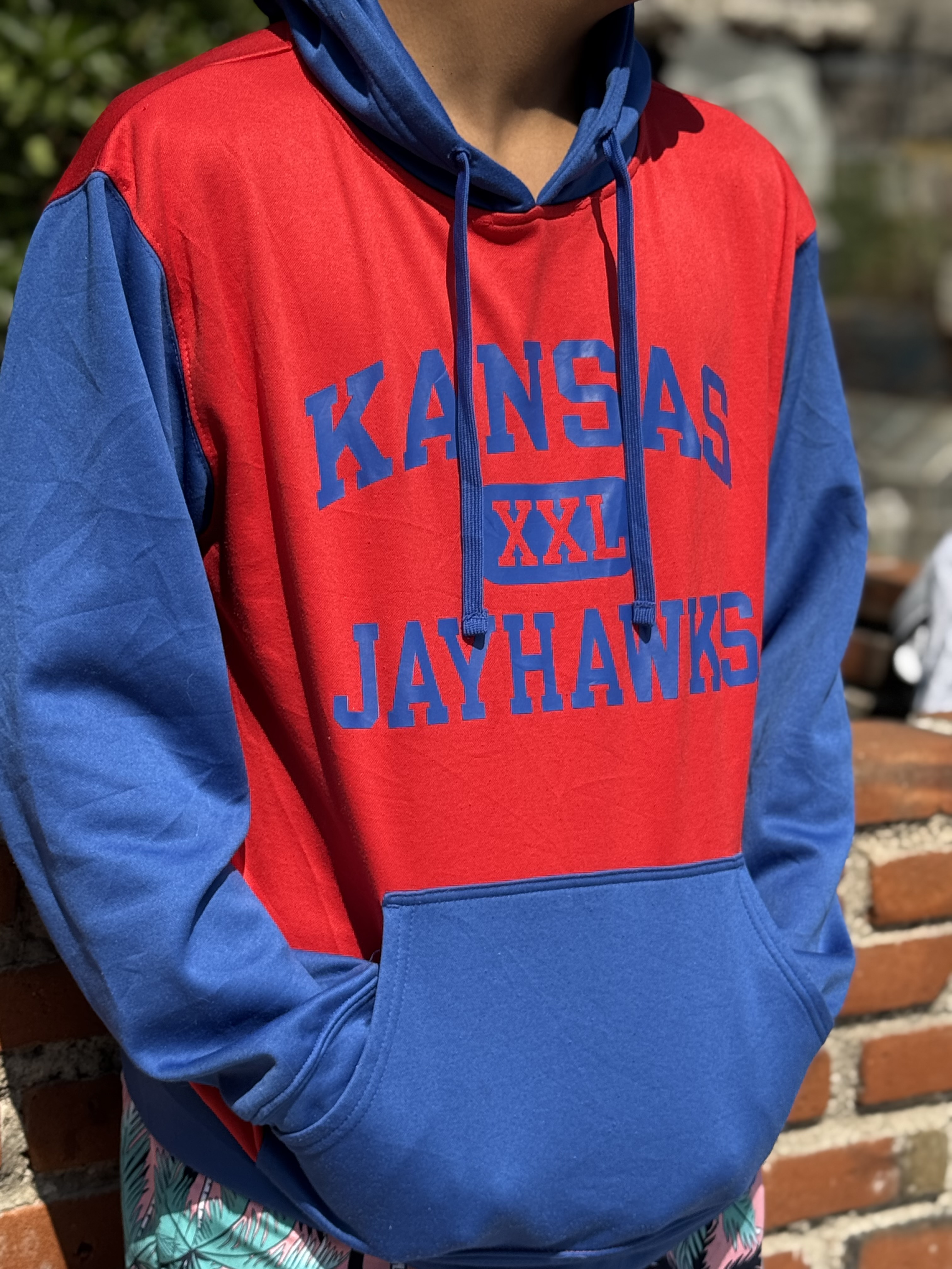 HOODIE KANSAS JAYHAWKS SIZE M