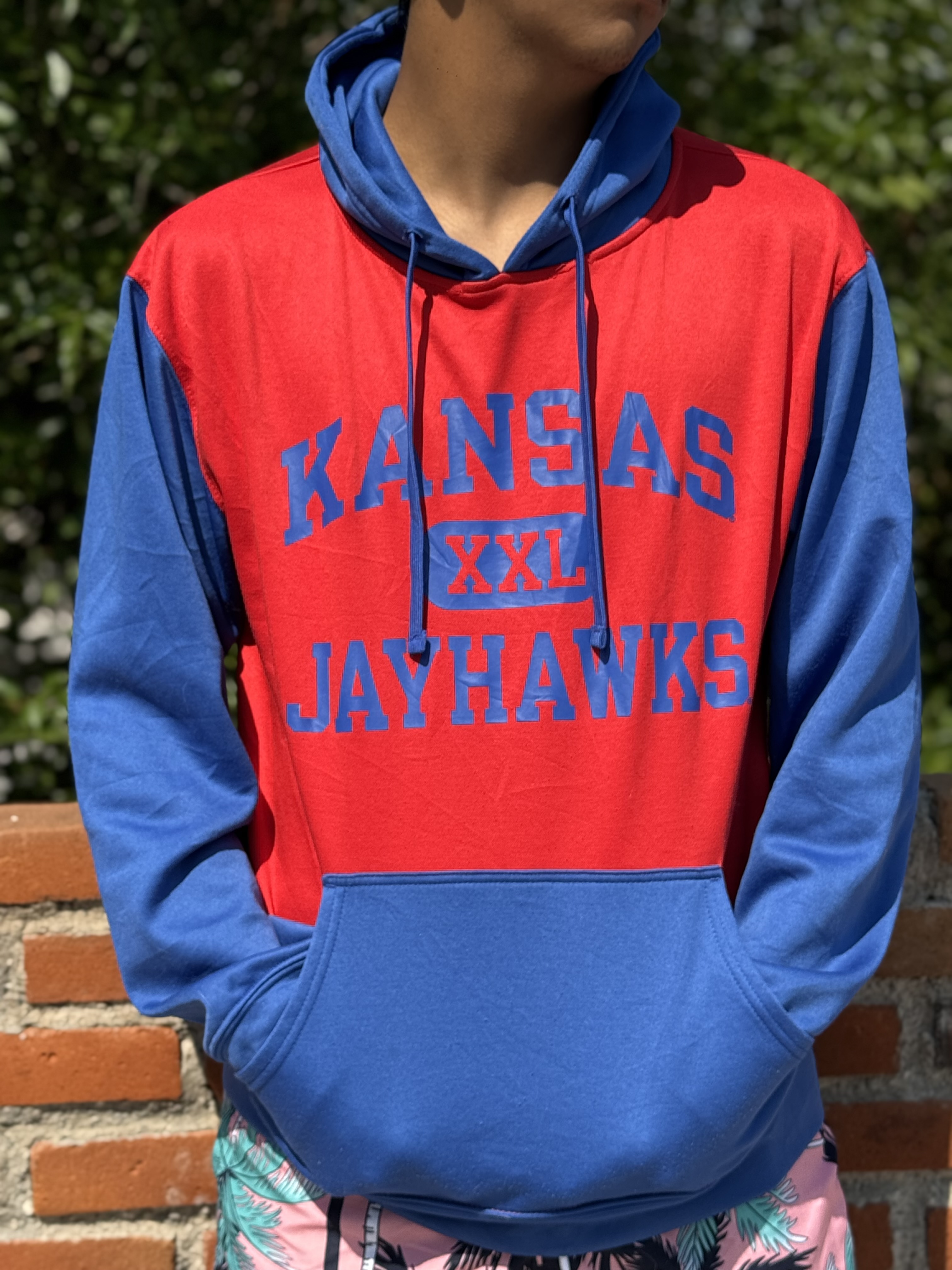 HOODIE KANSAS JAYHAWKS SIZE M