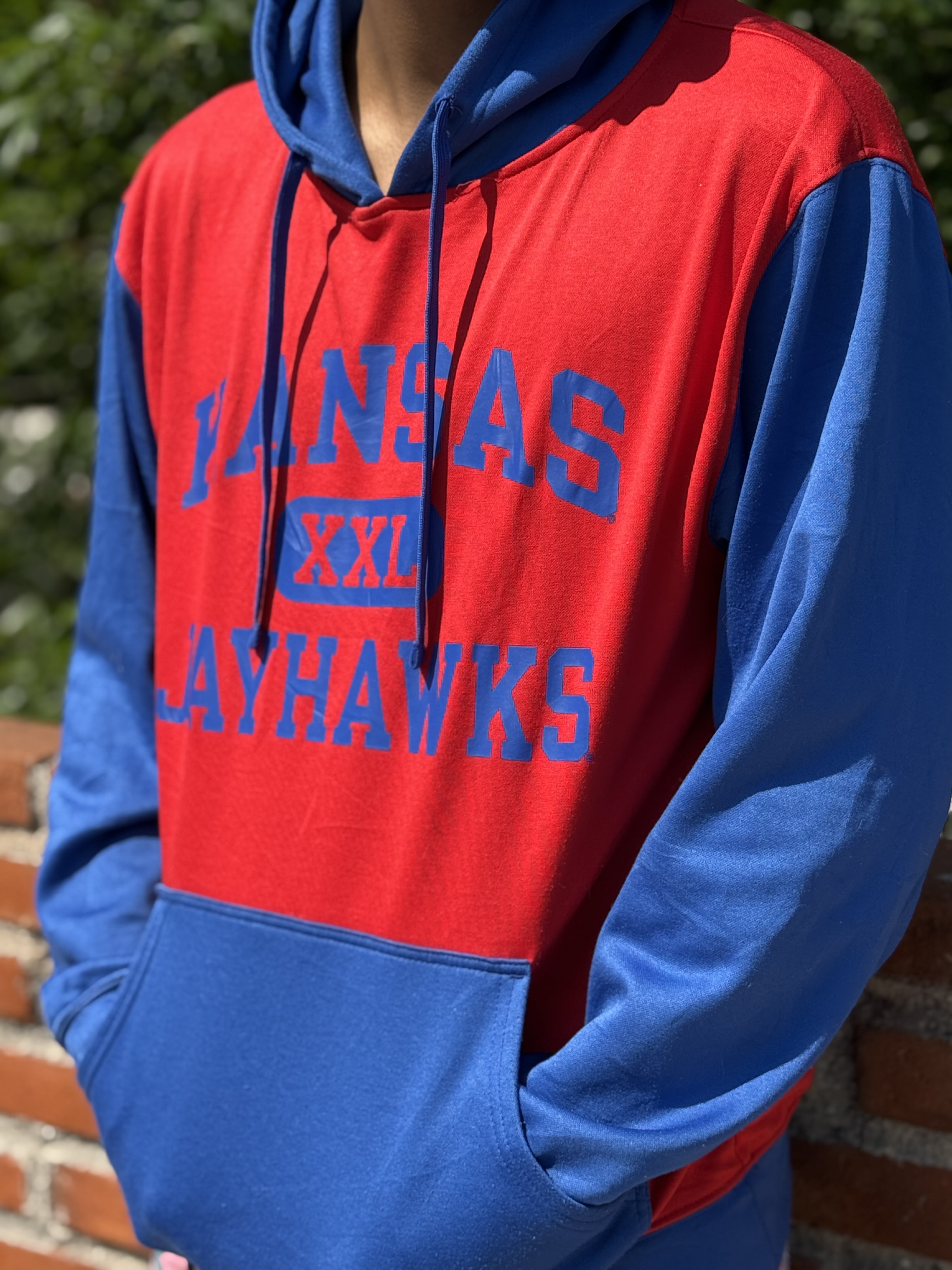 HOODIE KANSAS JAYHAWKS SIZE M