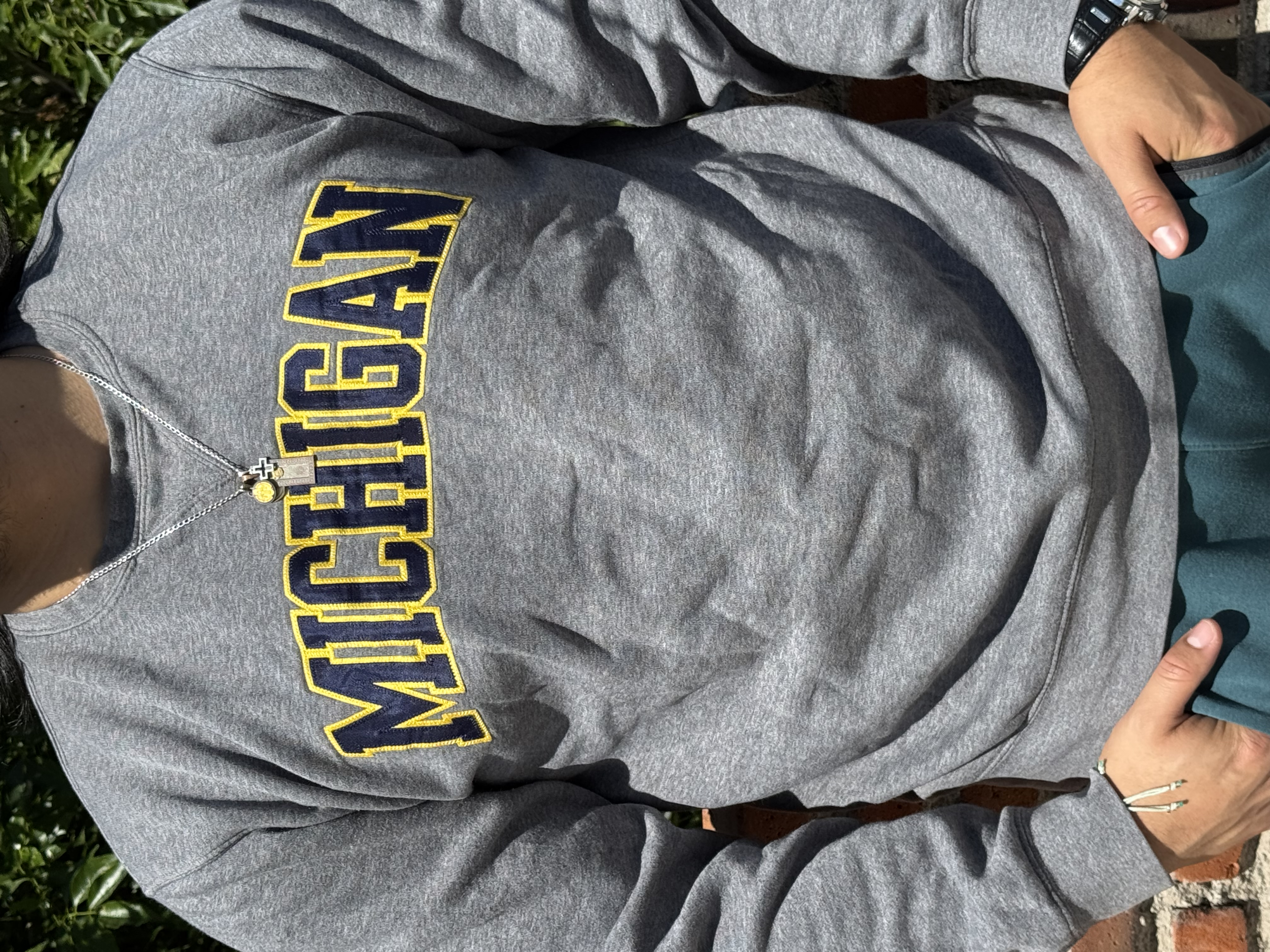 CREWNECK MICHIGAN SIZE L
