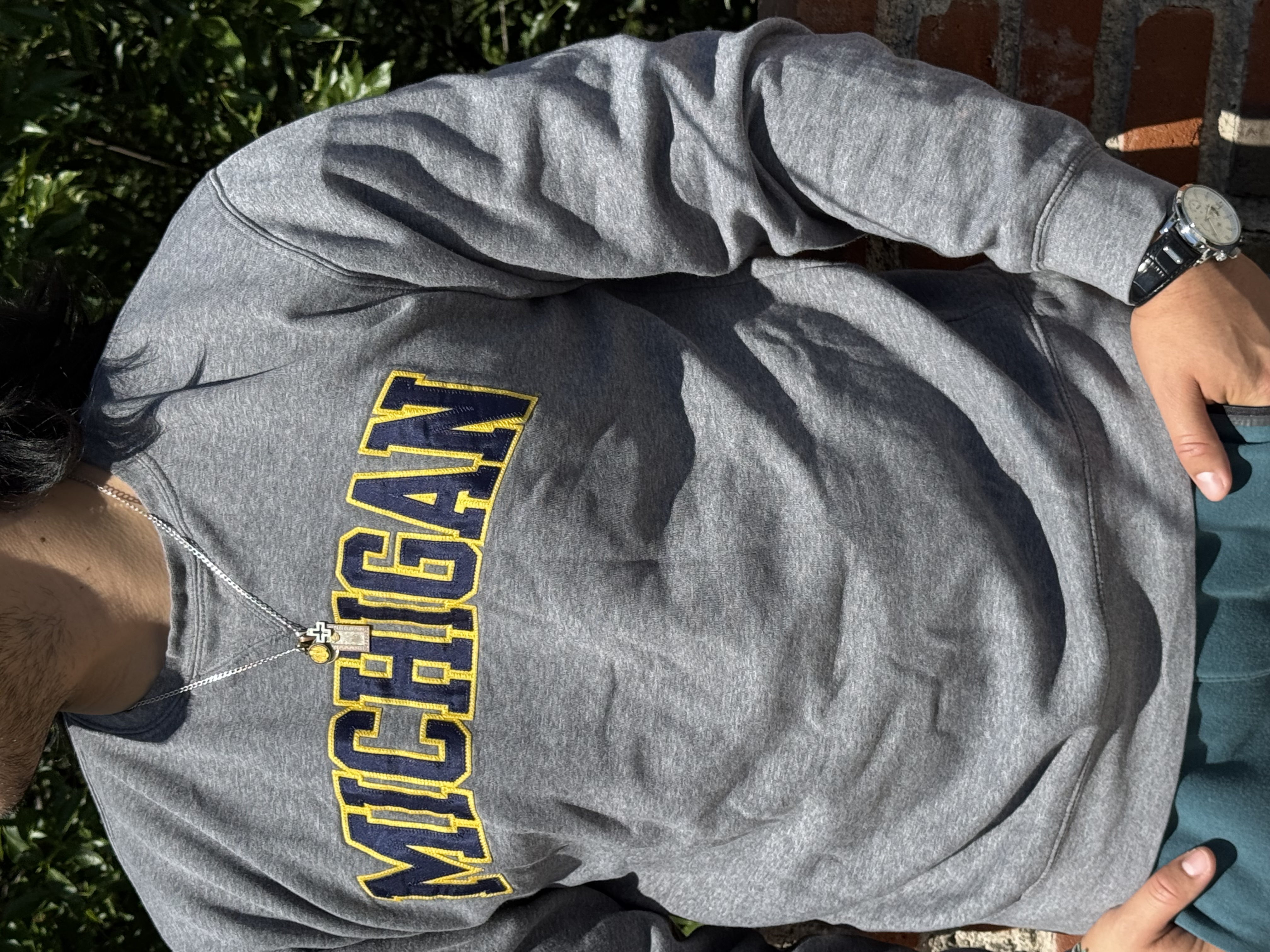 CREWNECK MICHIGAN SIZE L