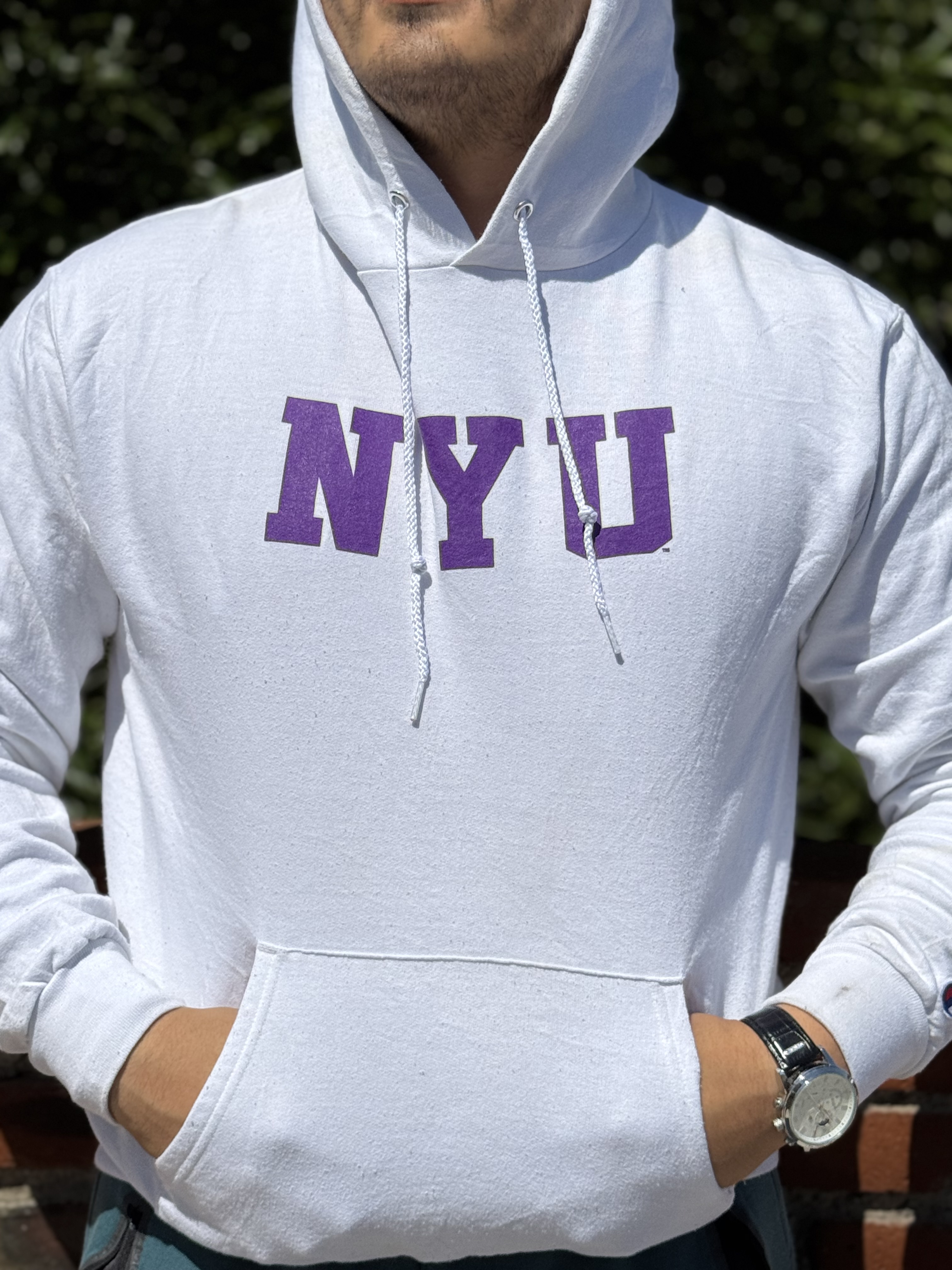 SUDADERA NYU SIZE M