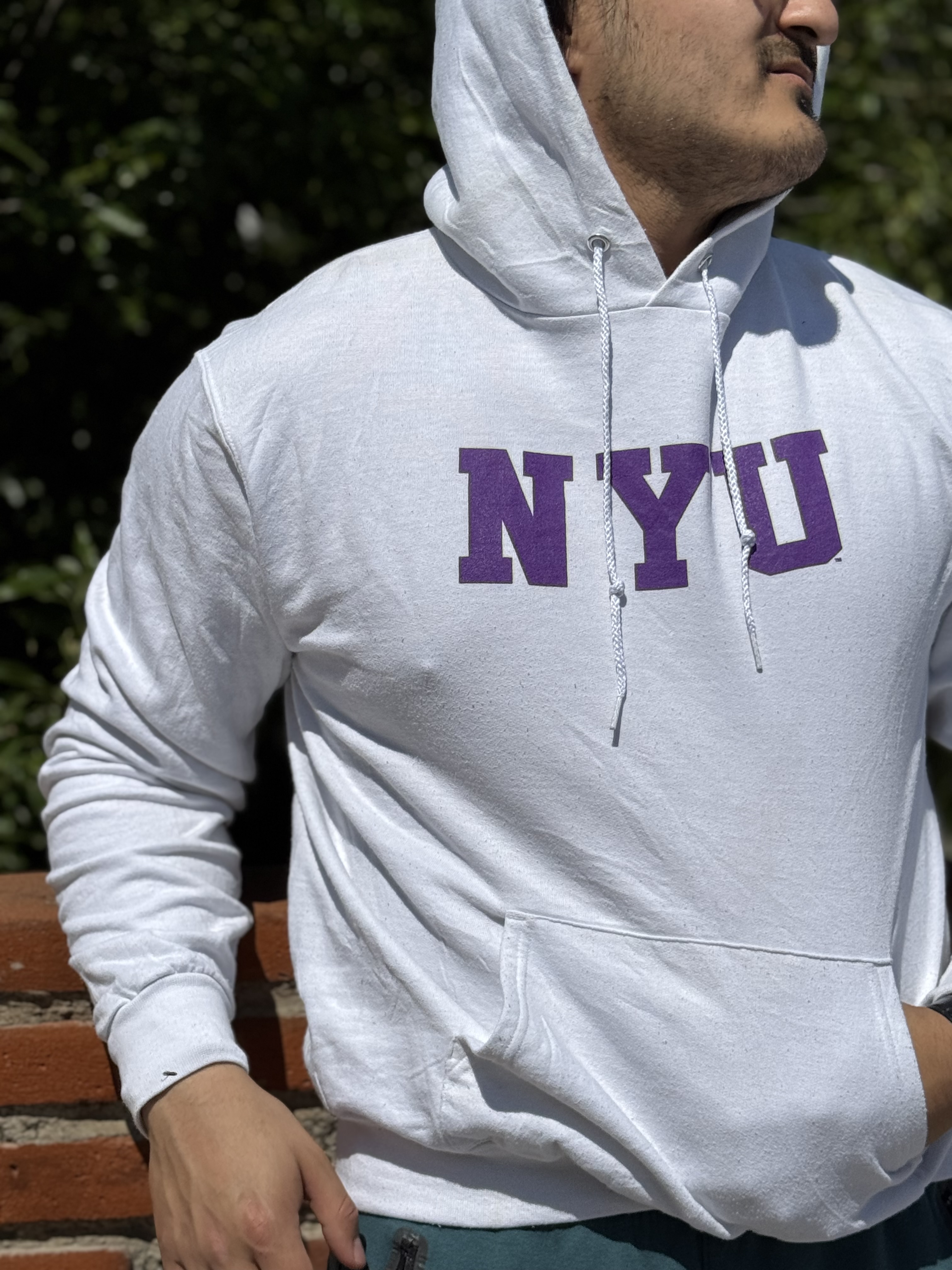 SUDADERA NYU SIZE M