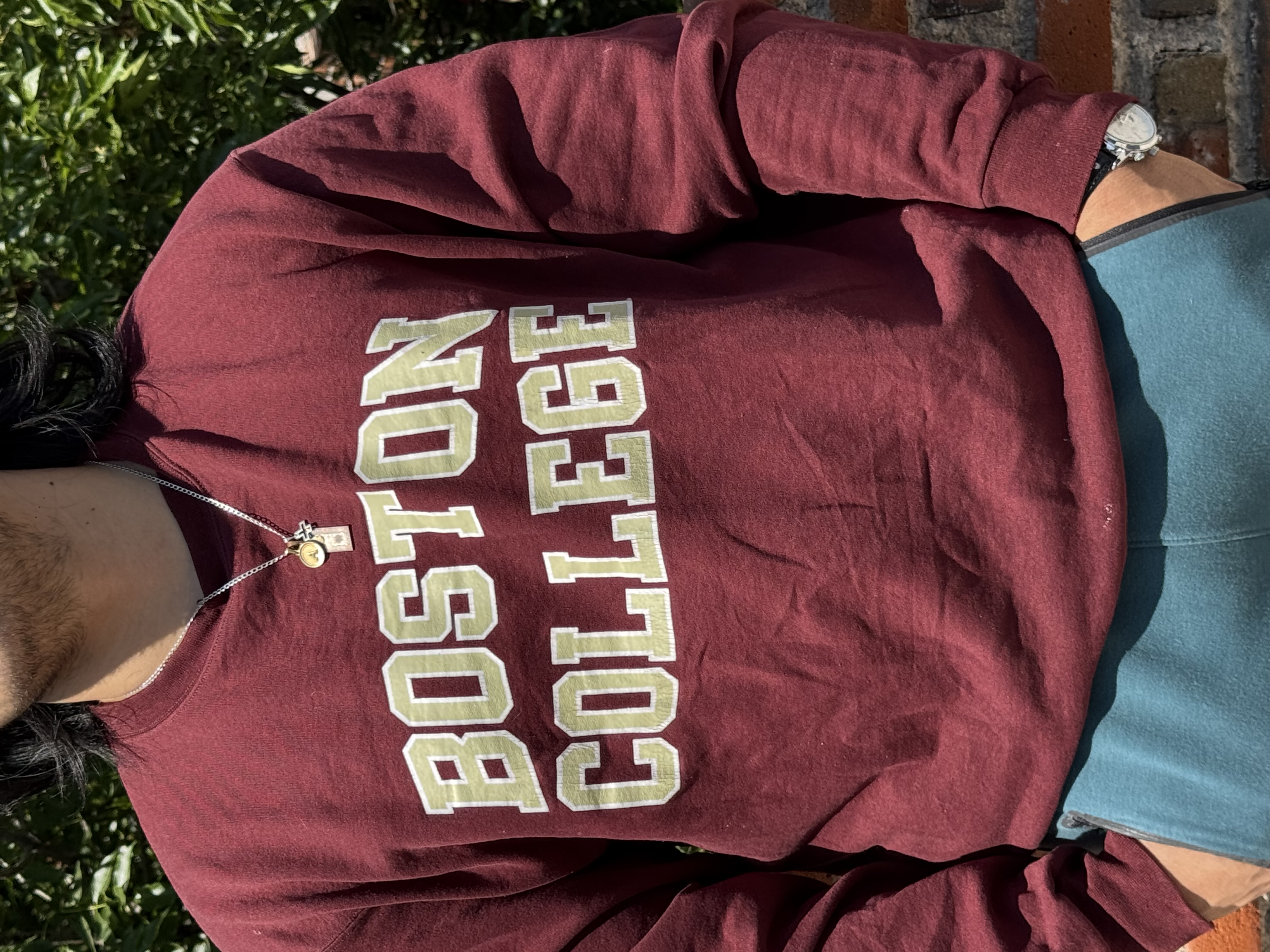 CREWNECK BOSTON COLLEGE SIZE XL
