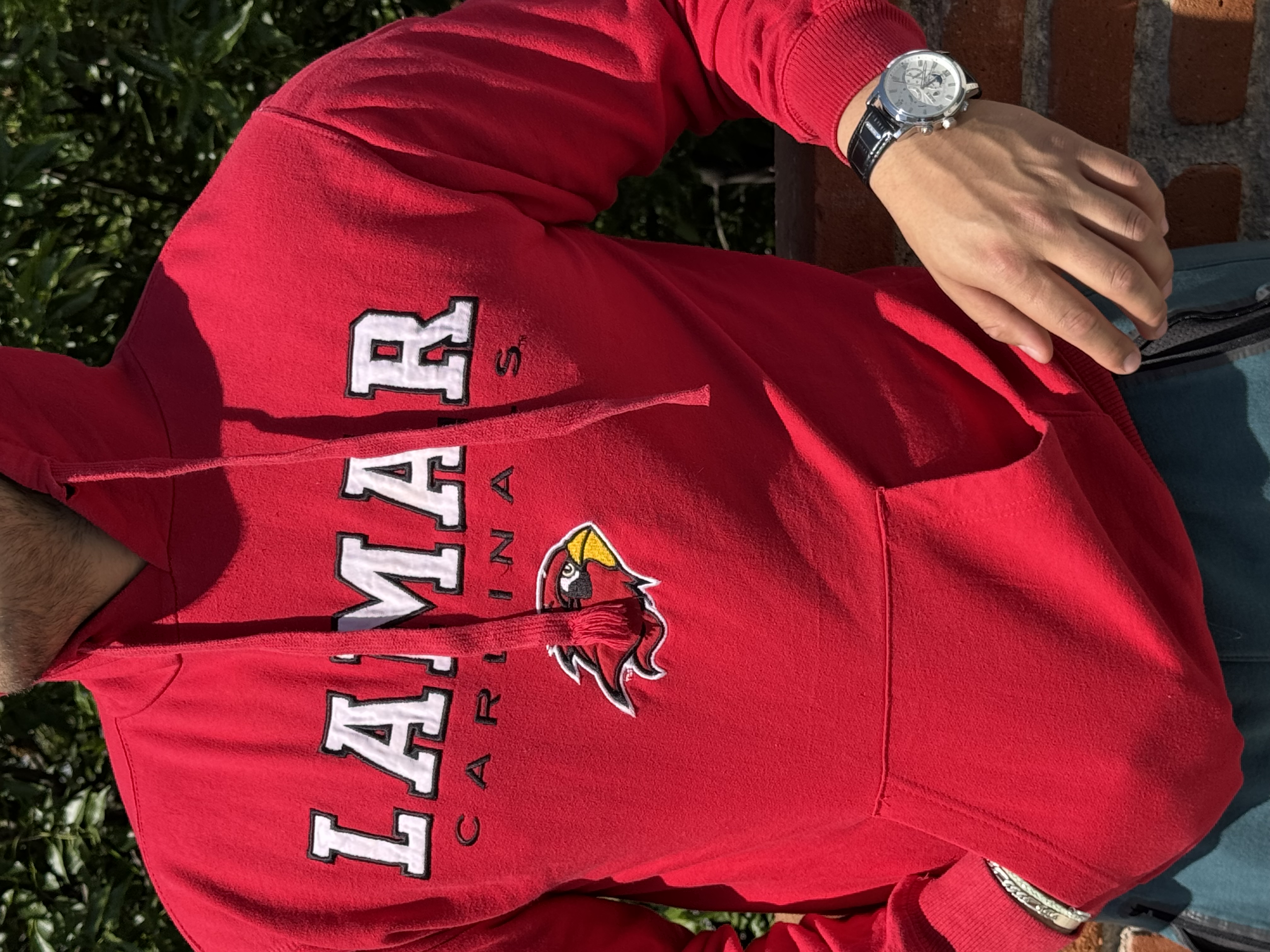SUDADERA LAMAR CARDINALS