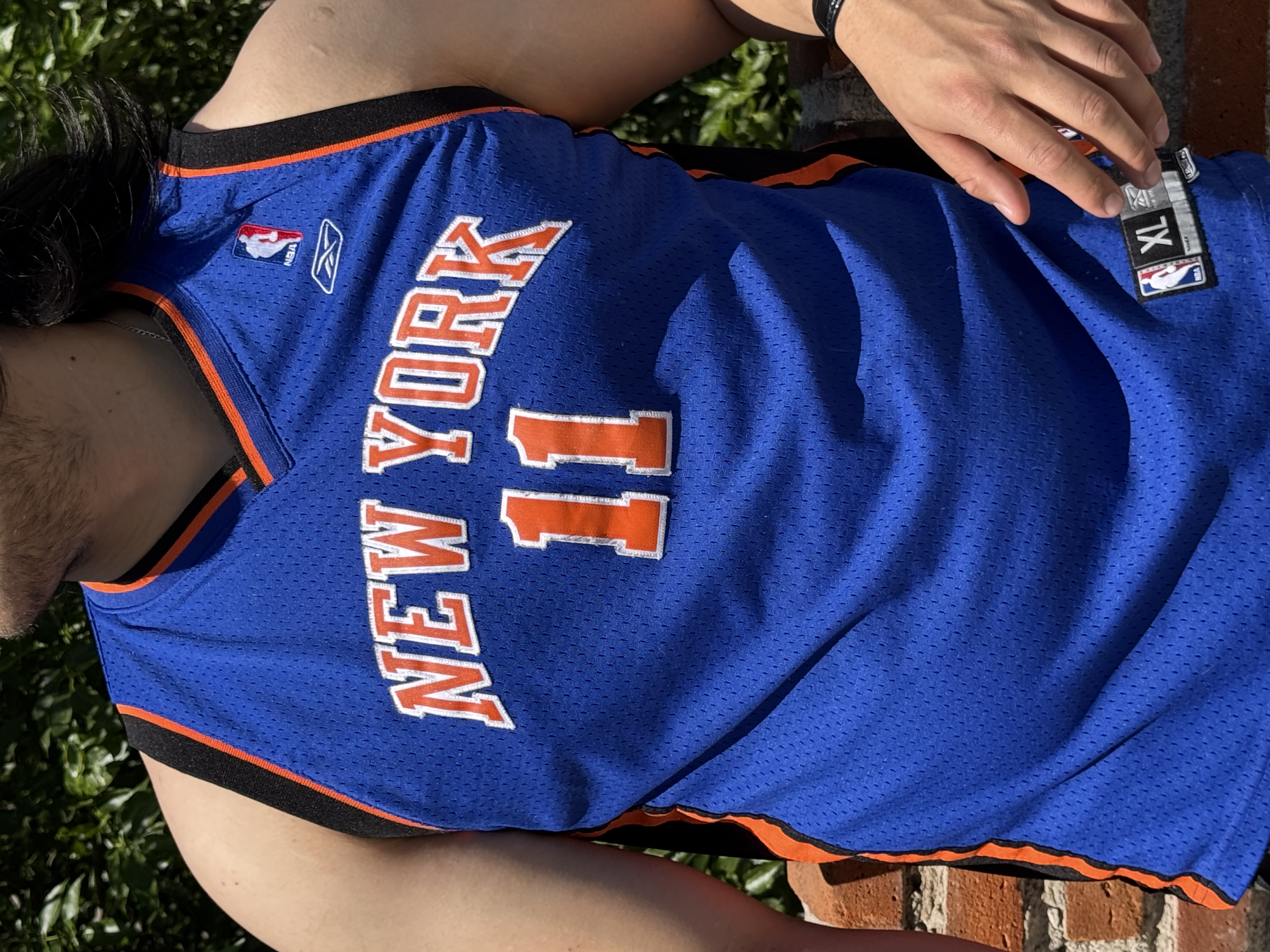 JERSEY NY KNICKS NBA SIZE M-L