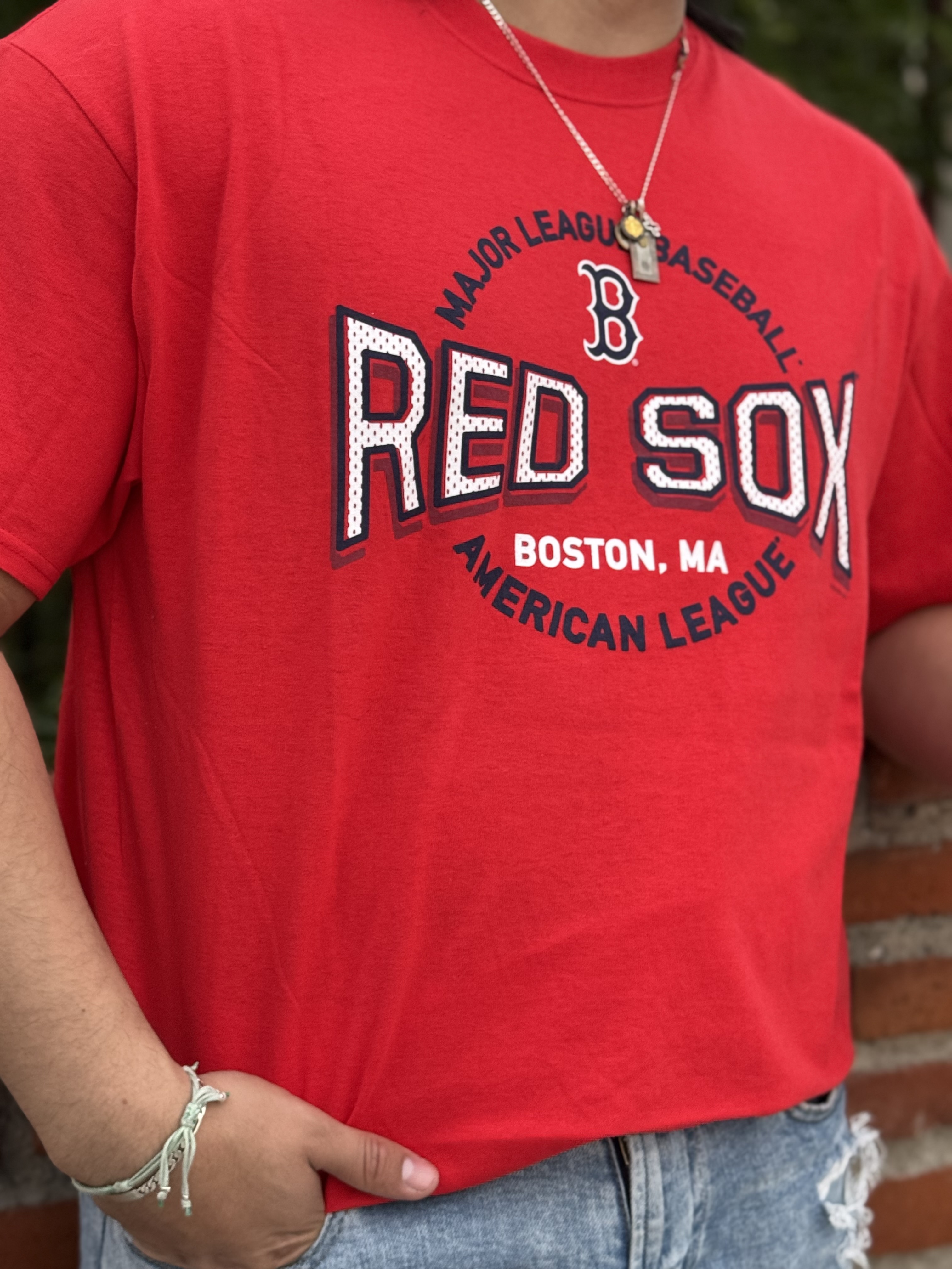 PLAYERA RED SOX
