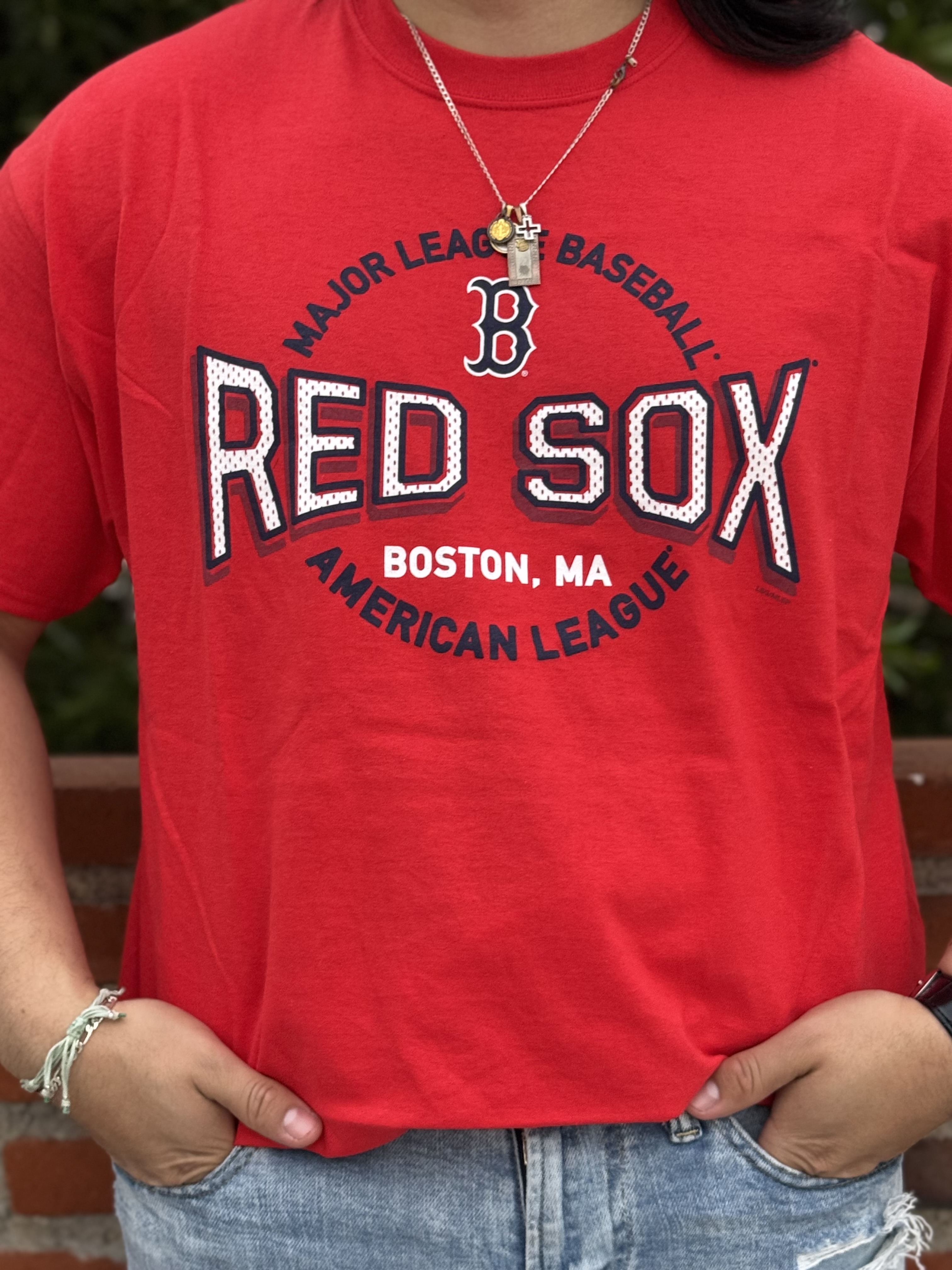 PLAYERA RED SOX