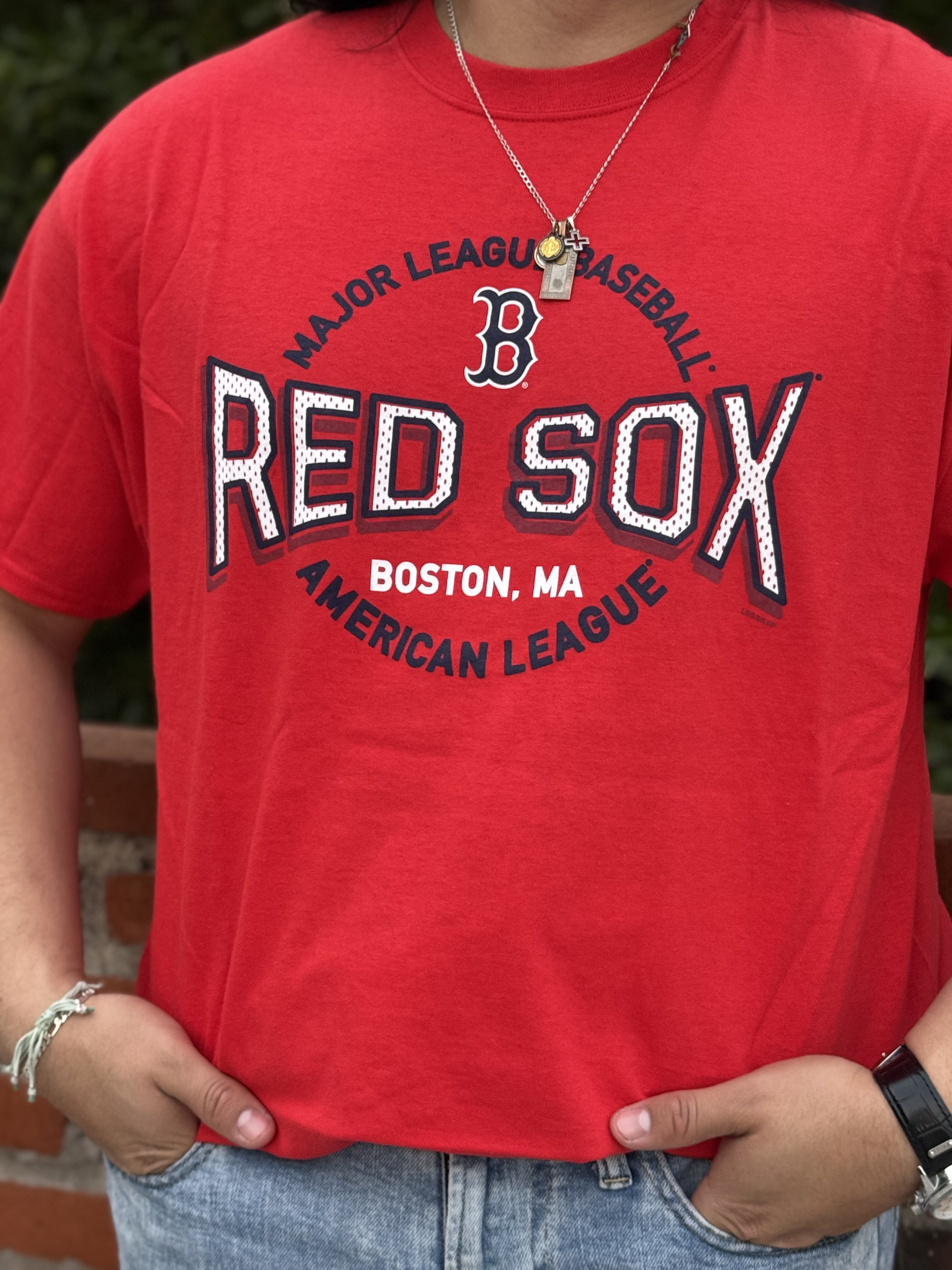 PLAYERA RED SOX