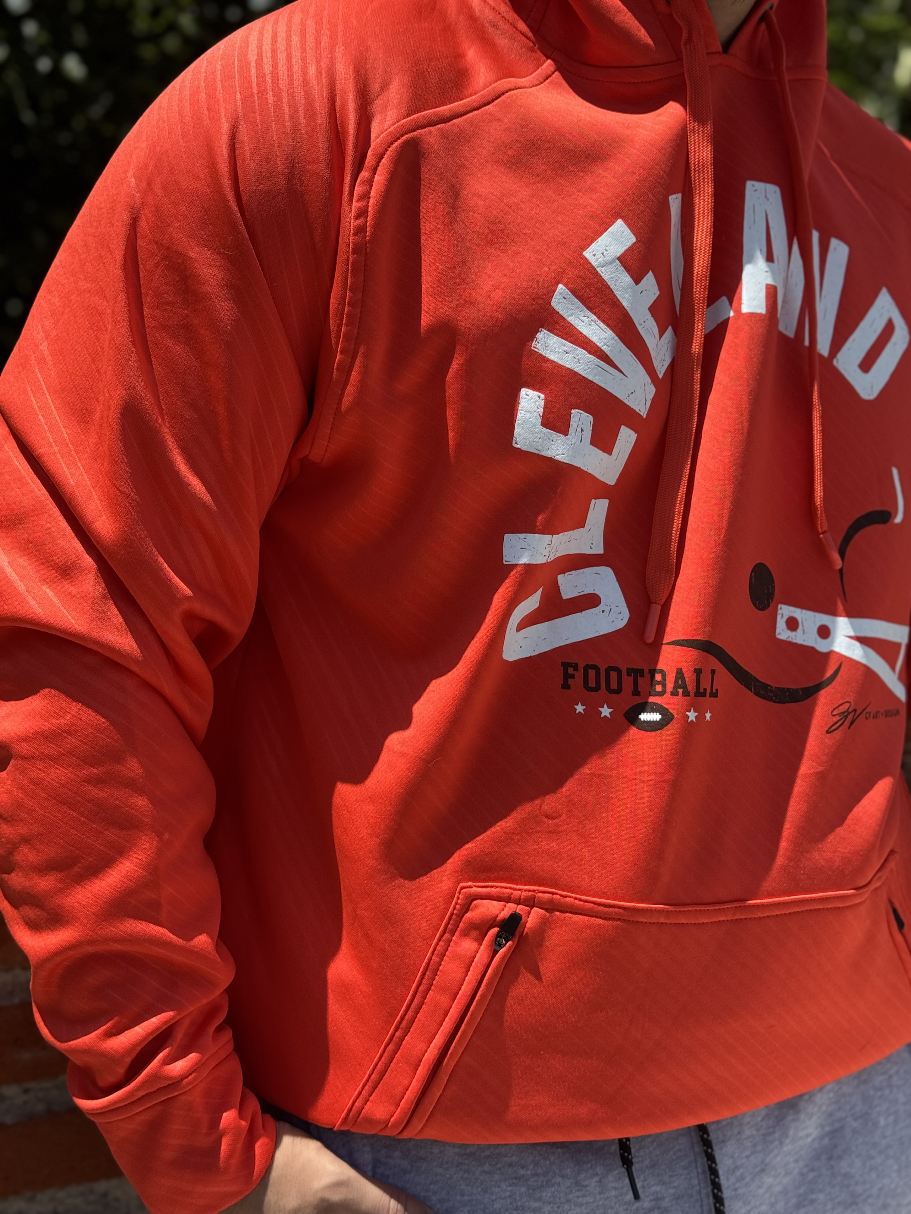 SUDADERA CELEVELAND BROWNS