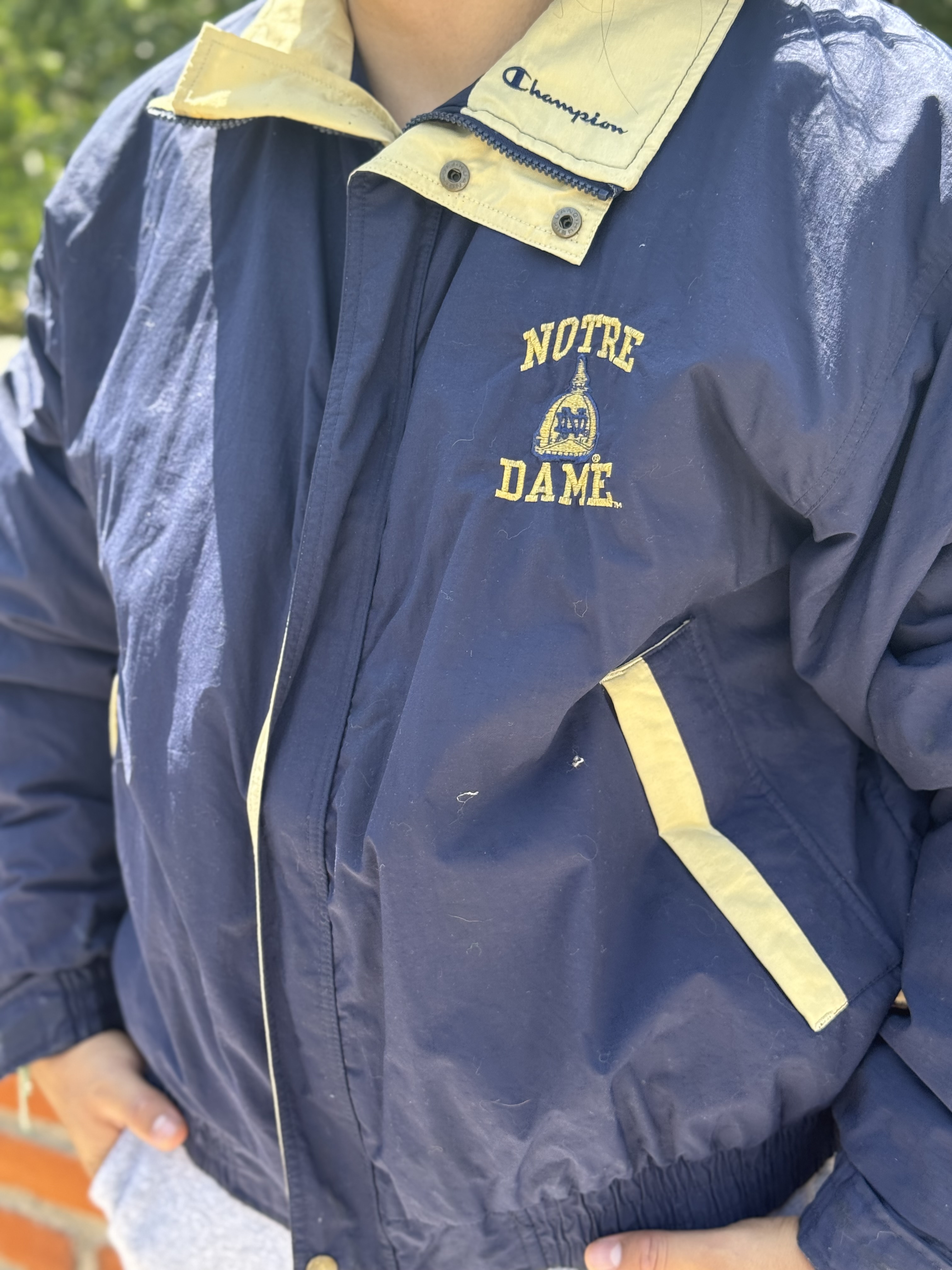 CHAMARRA NOTRE DAME IRISH