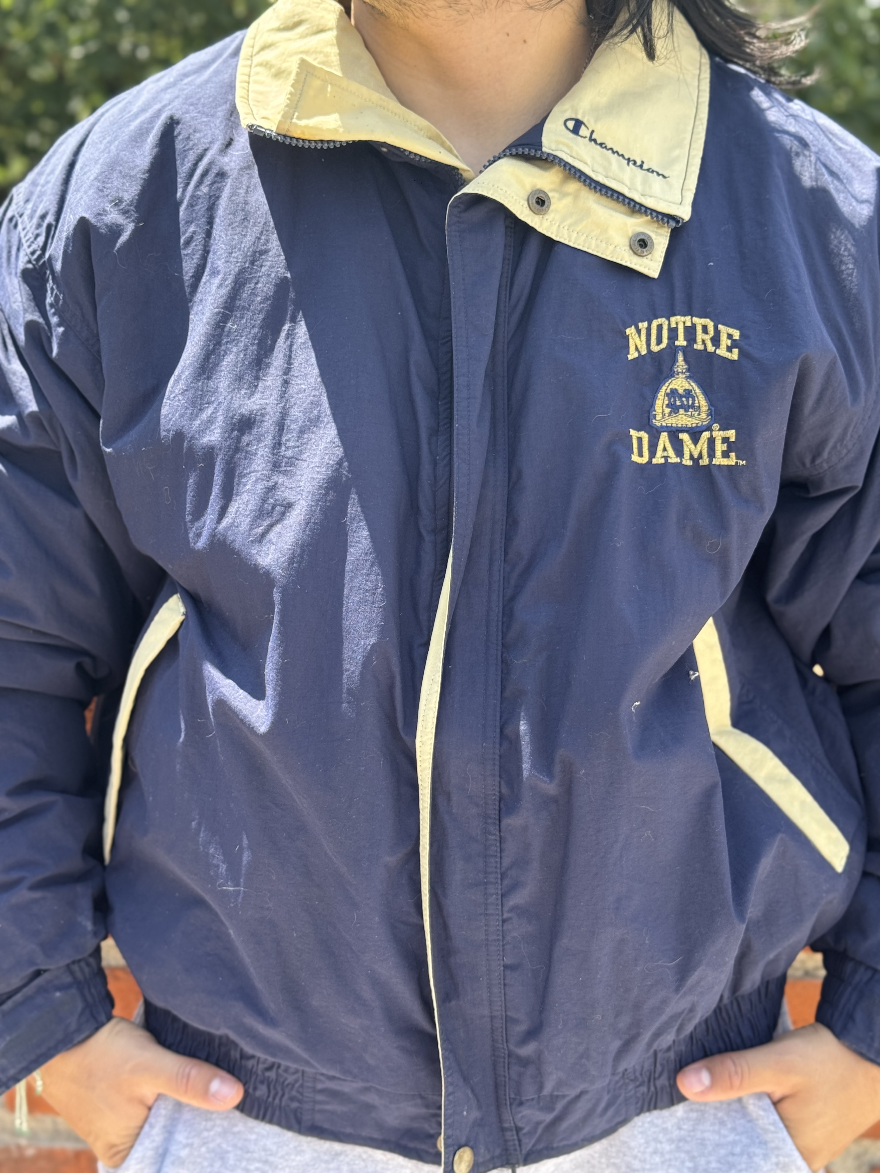 CHAMARRA NOTRE DAME IRISH