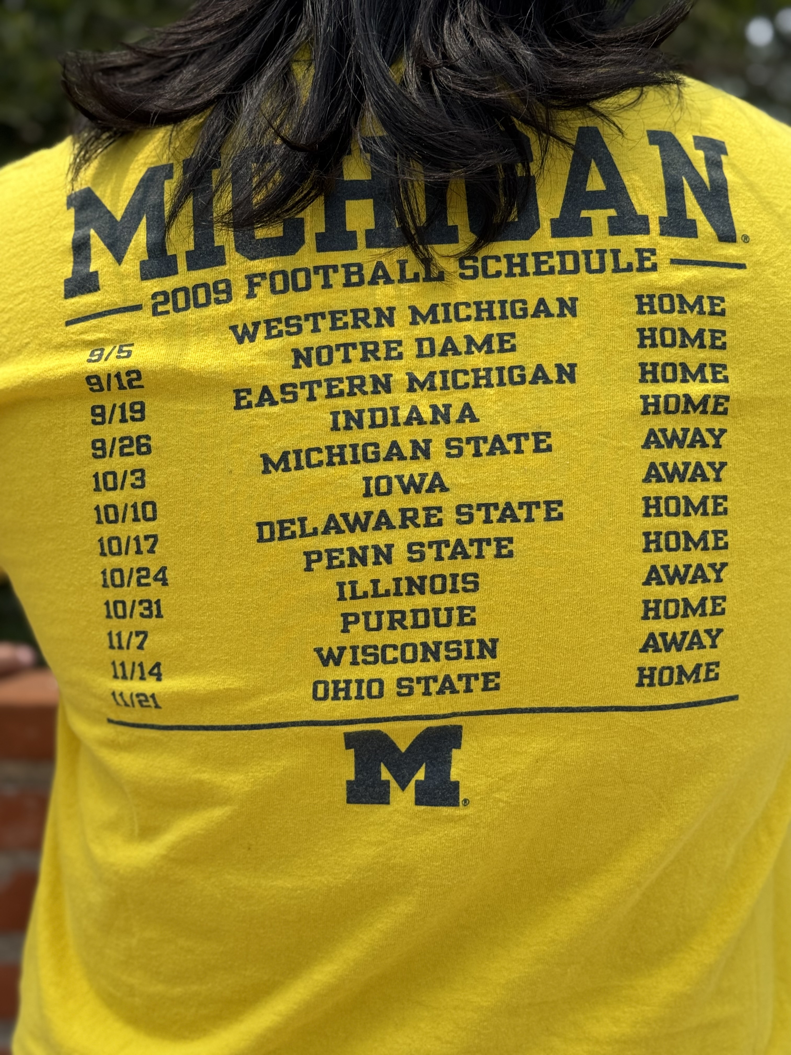 PLAYERA MICHIGAN WOLVERINES