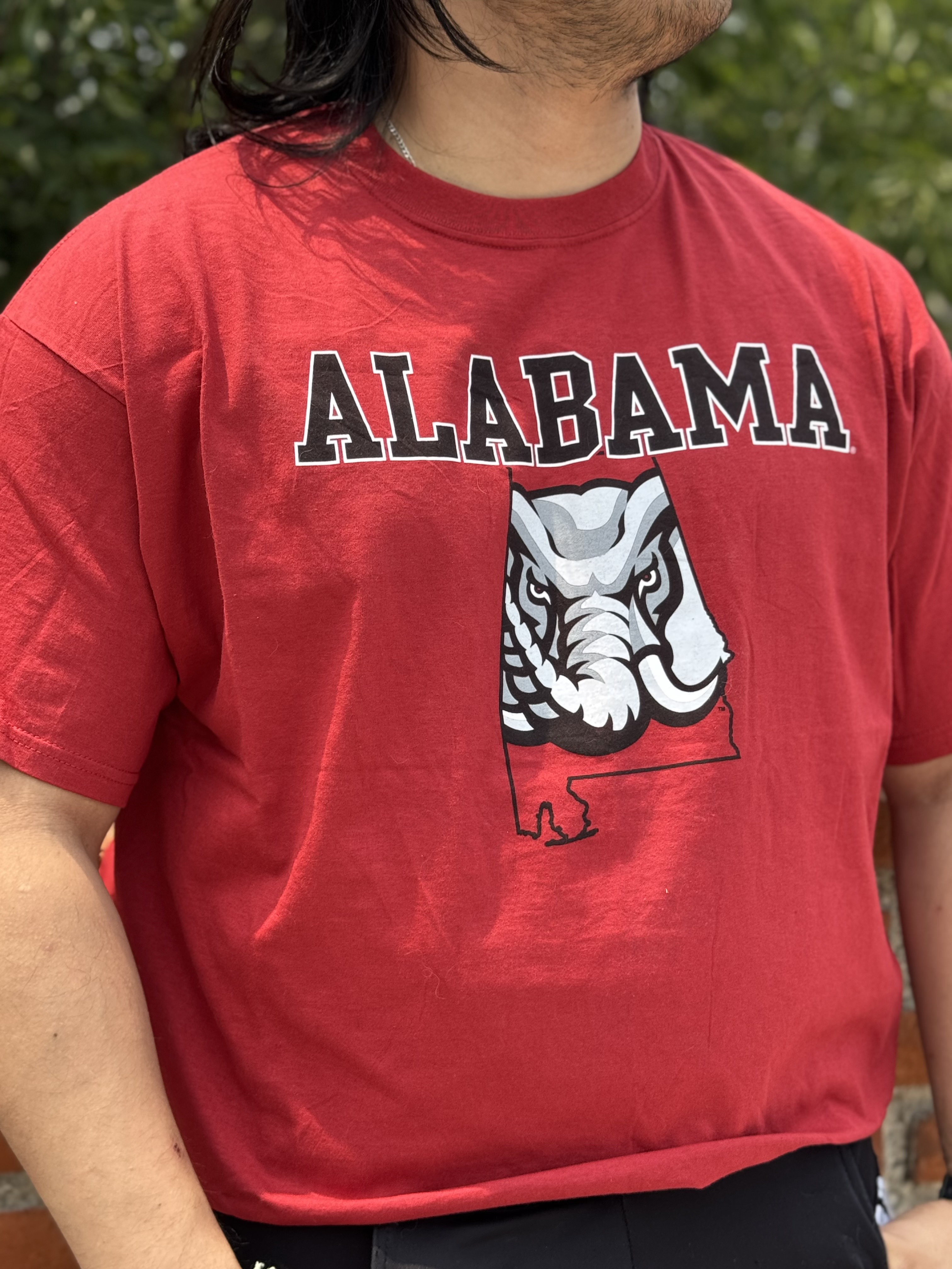 PLAYERA ALABAMA CRIMSON