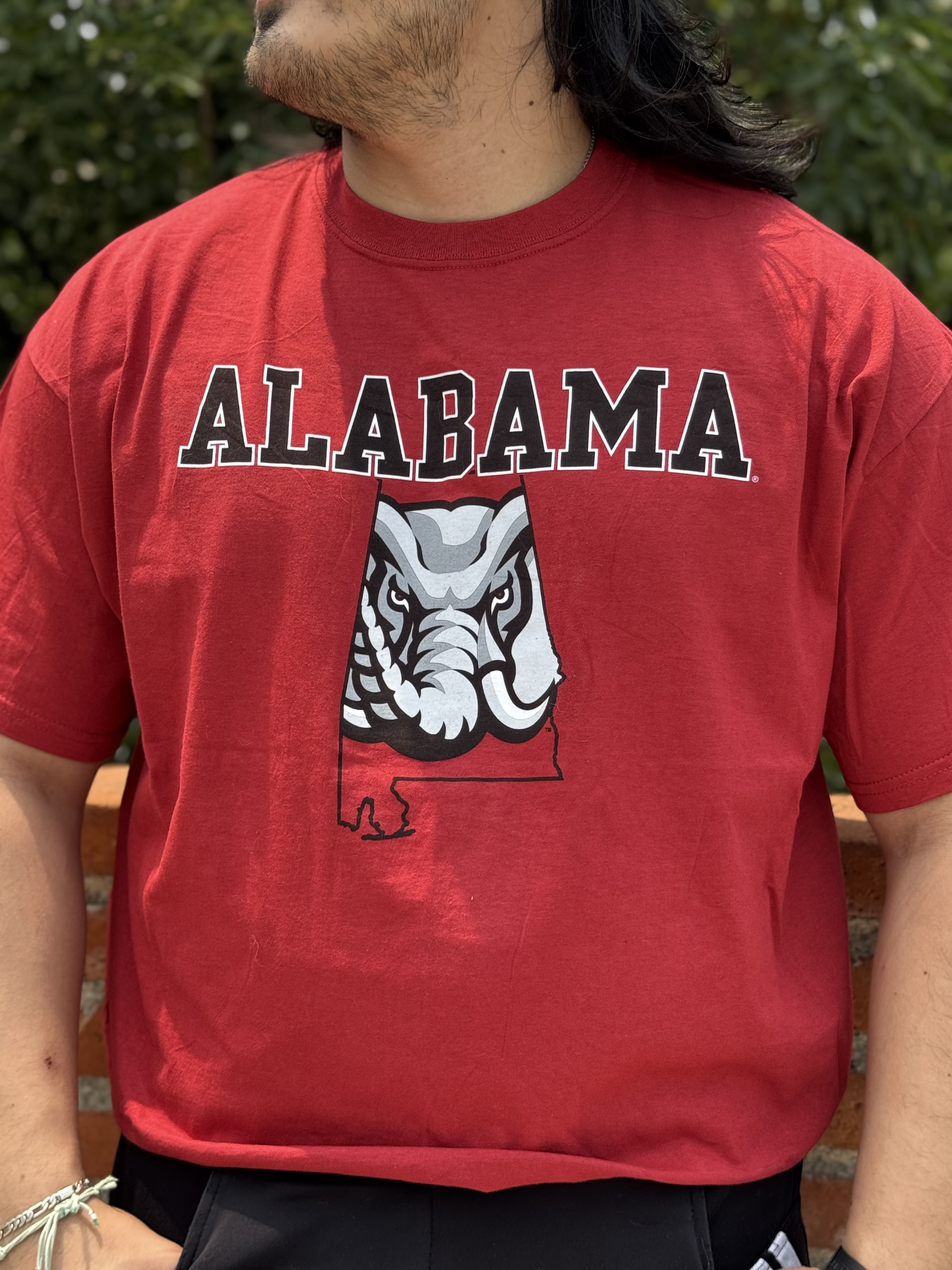 PLAYERA ALABAMA CRIMSON