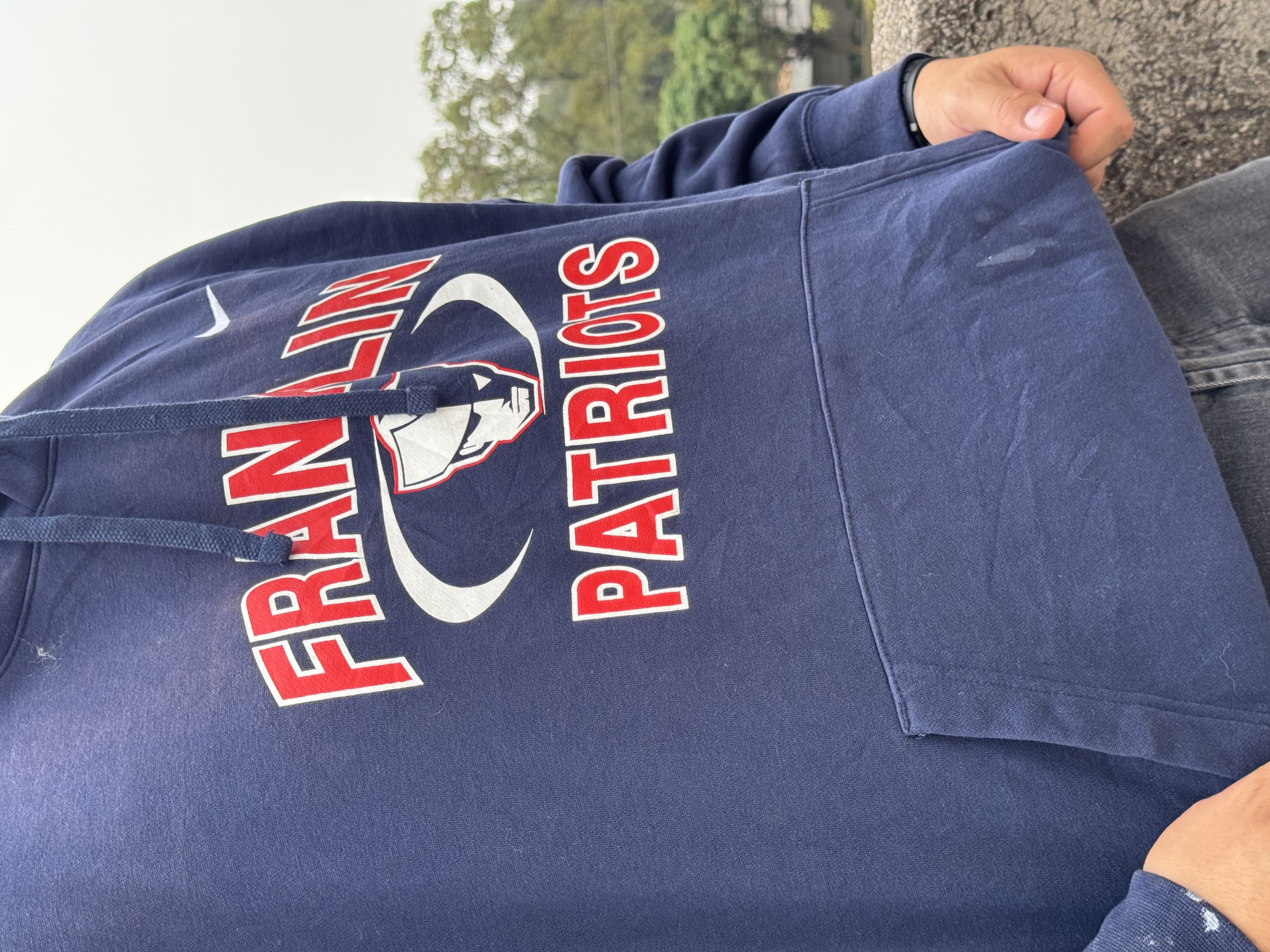 SUDADERA FRANKLIN PATRIOTS