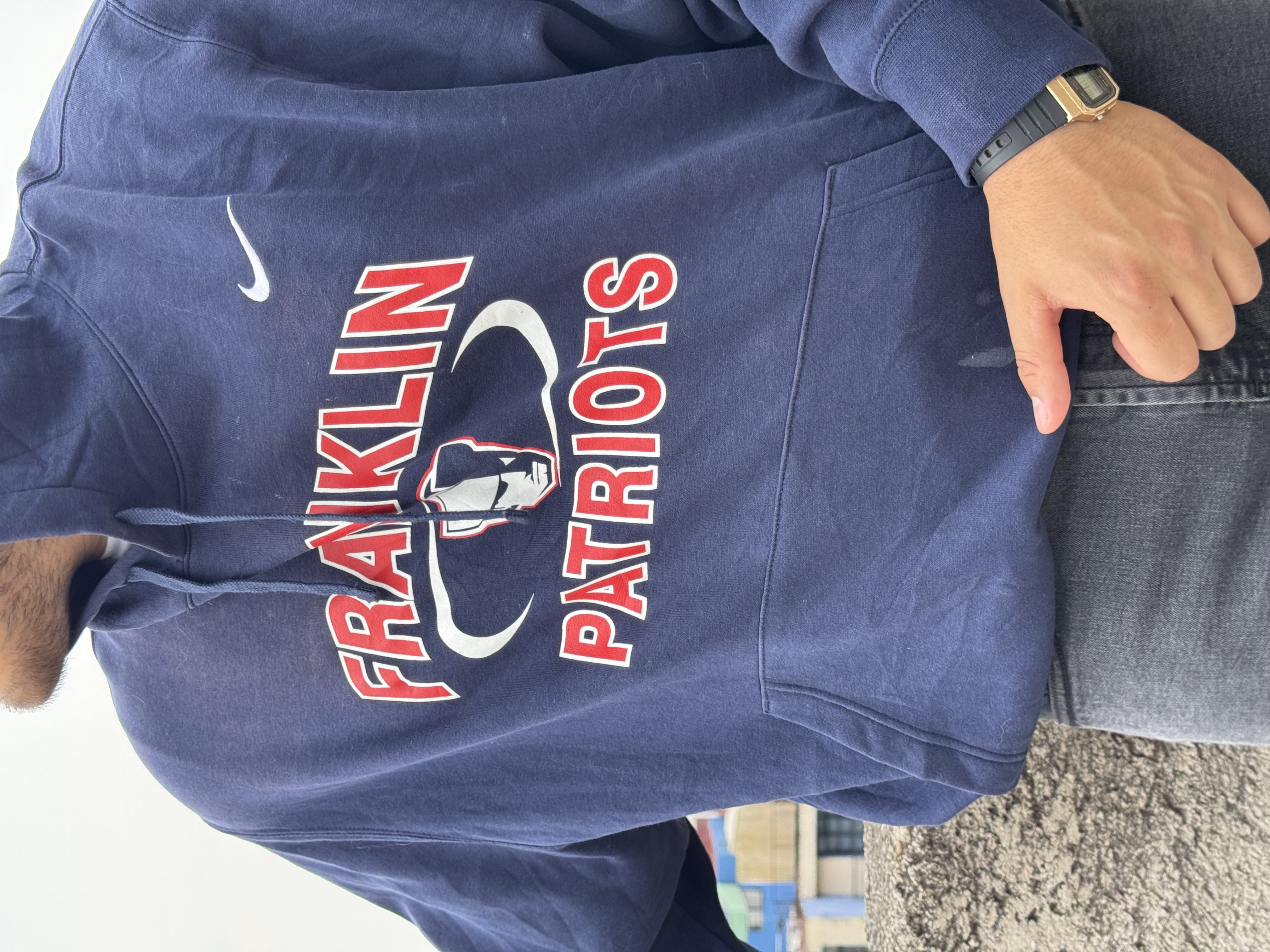 SUDADERA FRANKLIN PATRIOTS