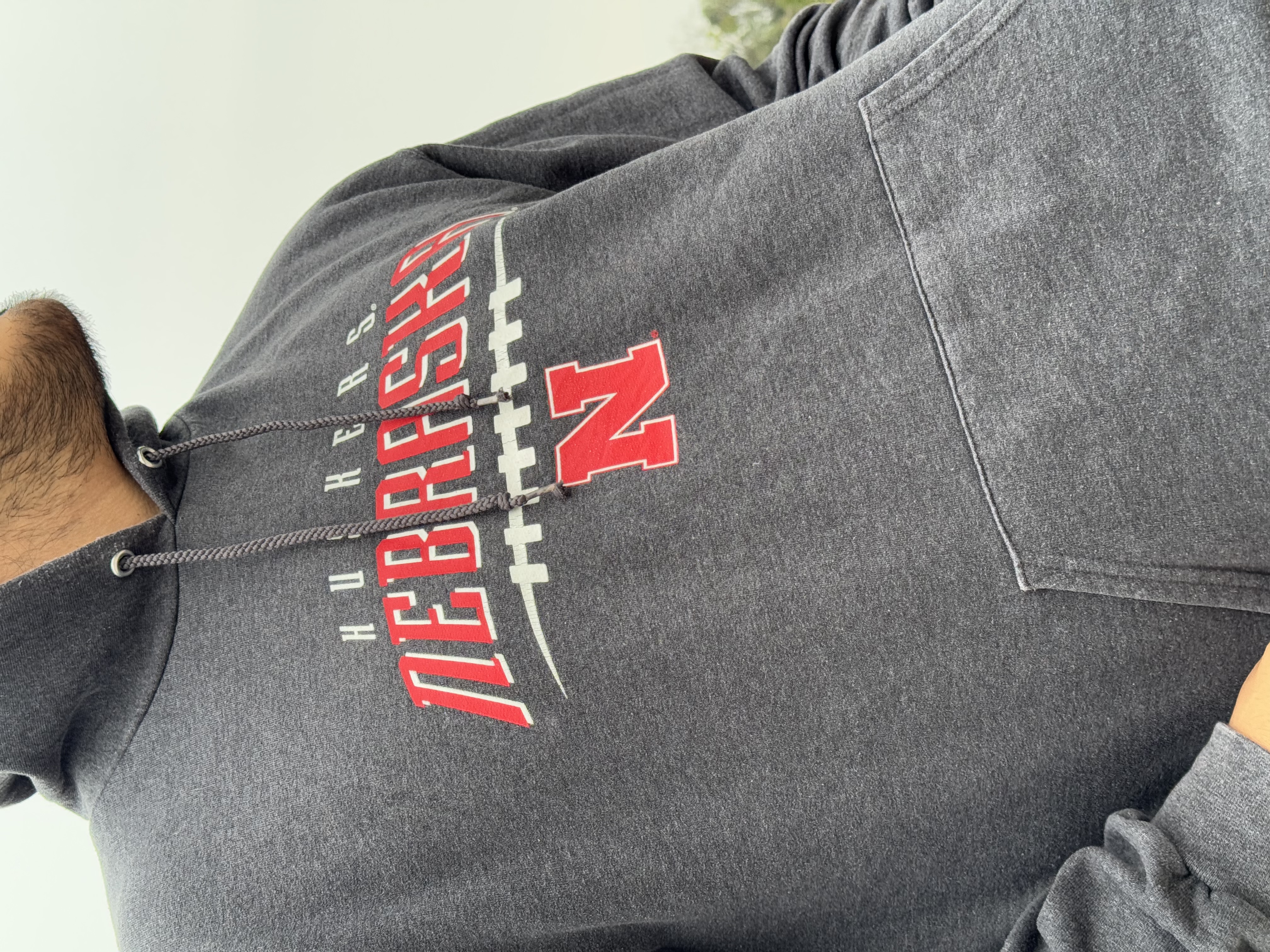 SUDADERA NEBRAKSA HUSKERRS