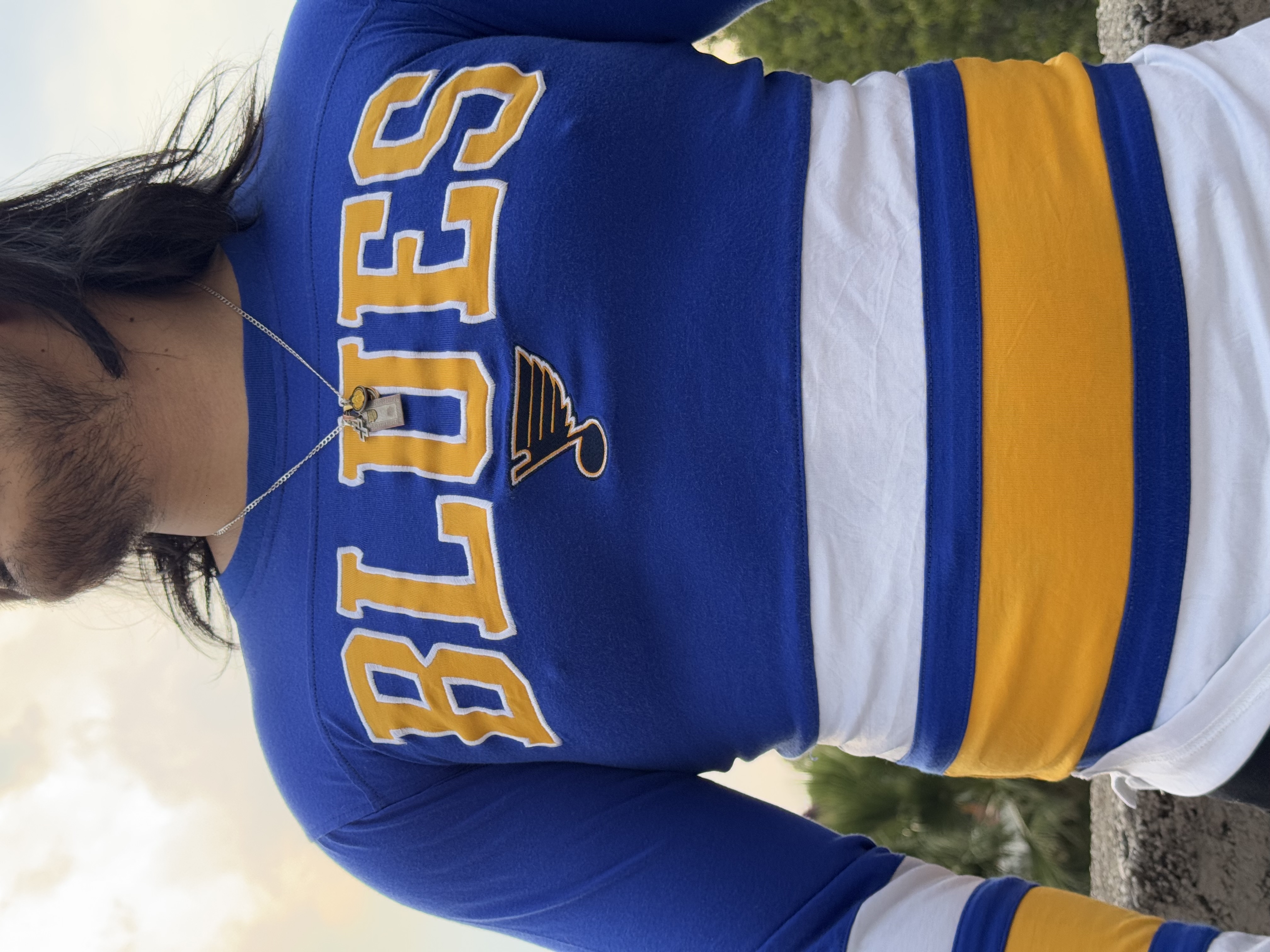 PLAYERA BLUES HOCKEY