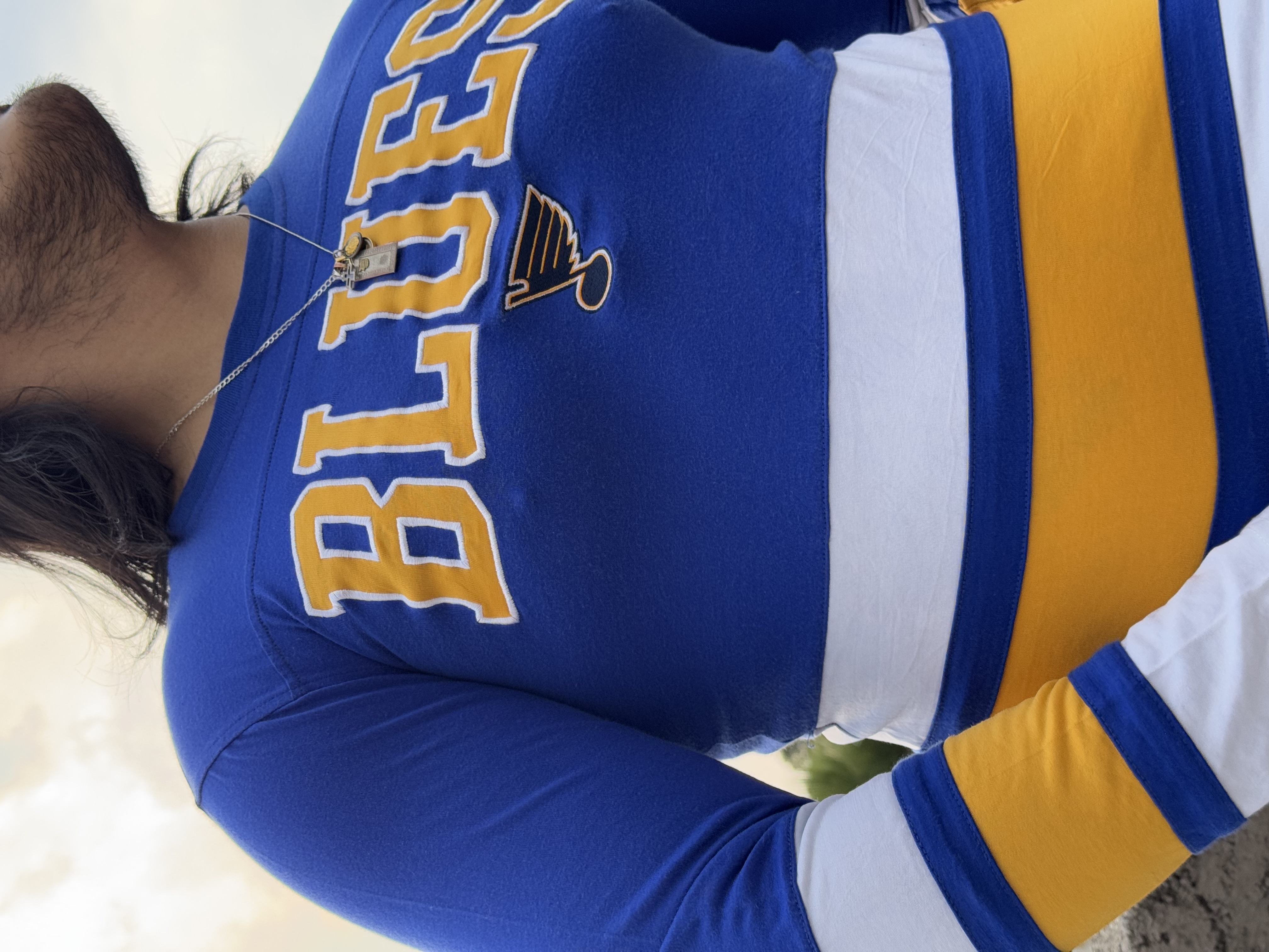 PLAYERA BLUES HOCKEY