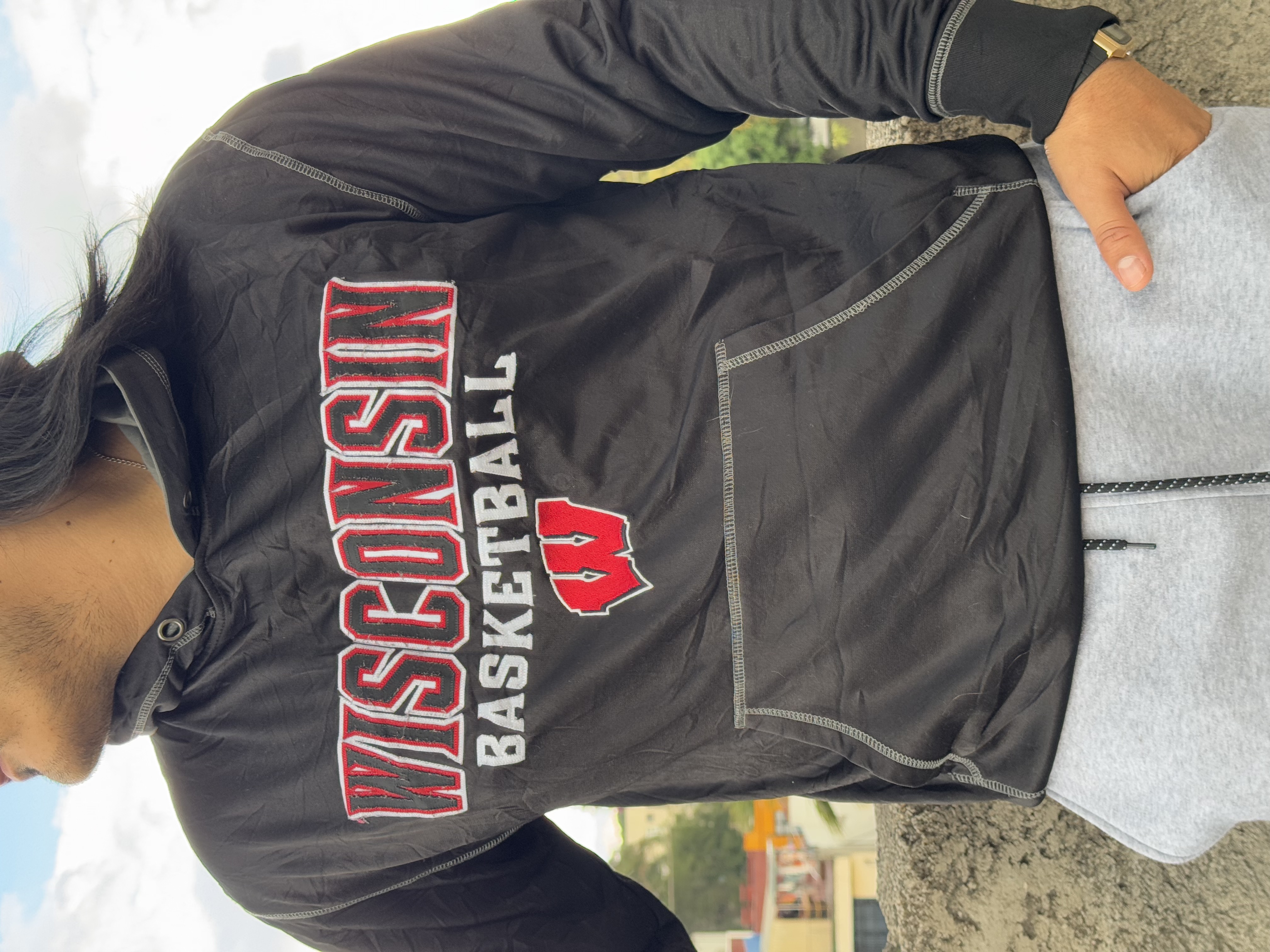 SUDADERA WISCONSIN BASKETBALL