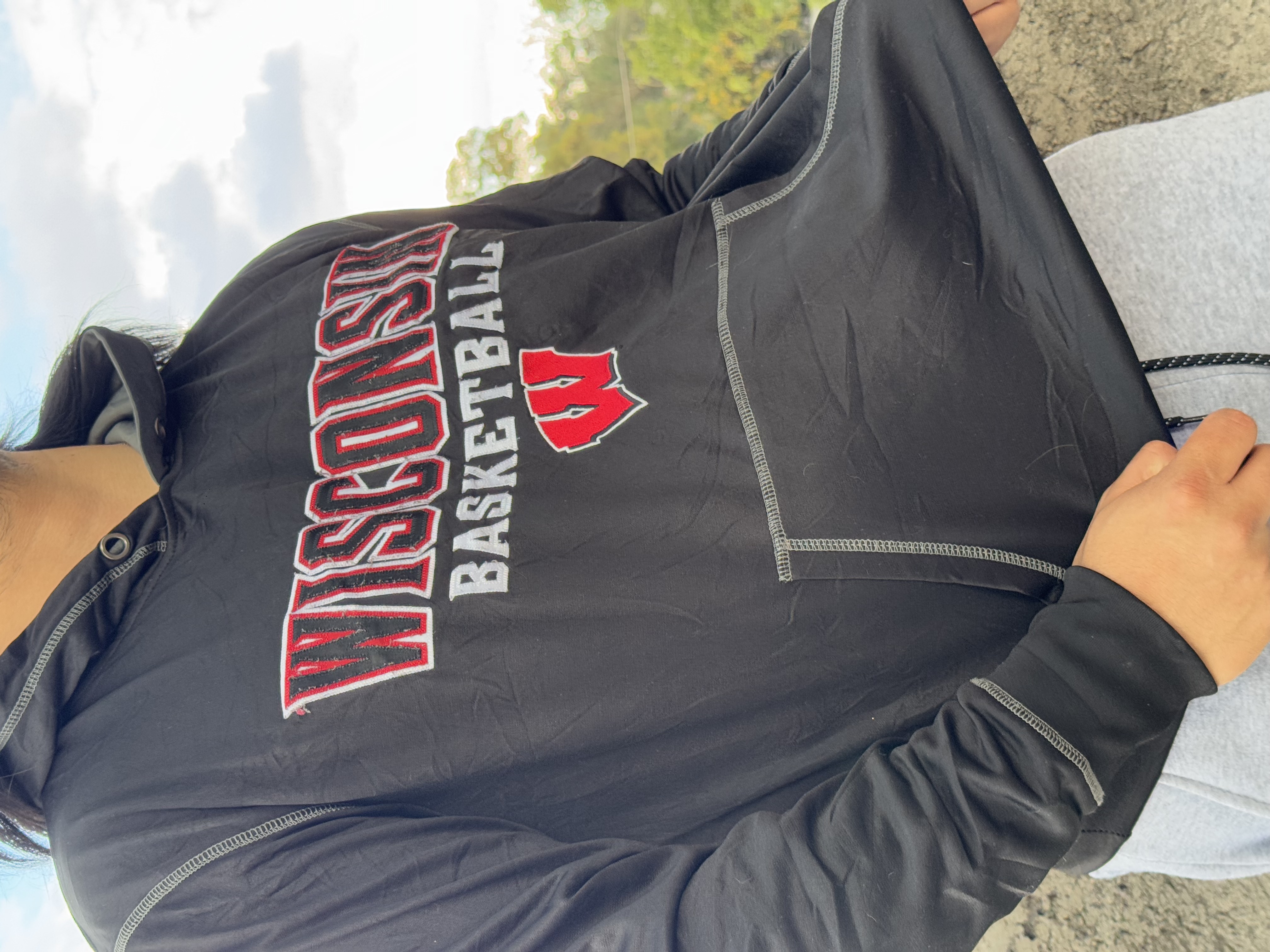 SUDADERA WISCONSIN BASKETBALL