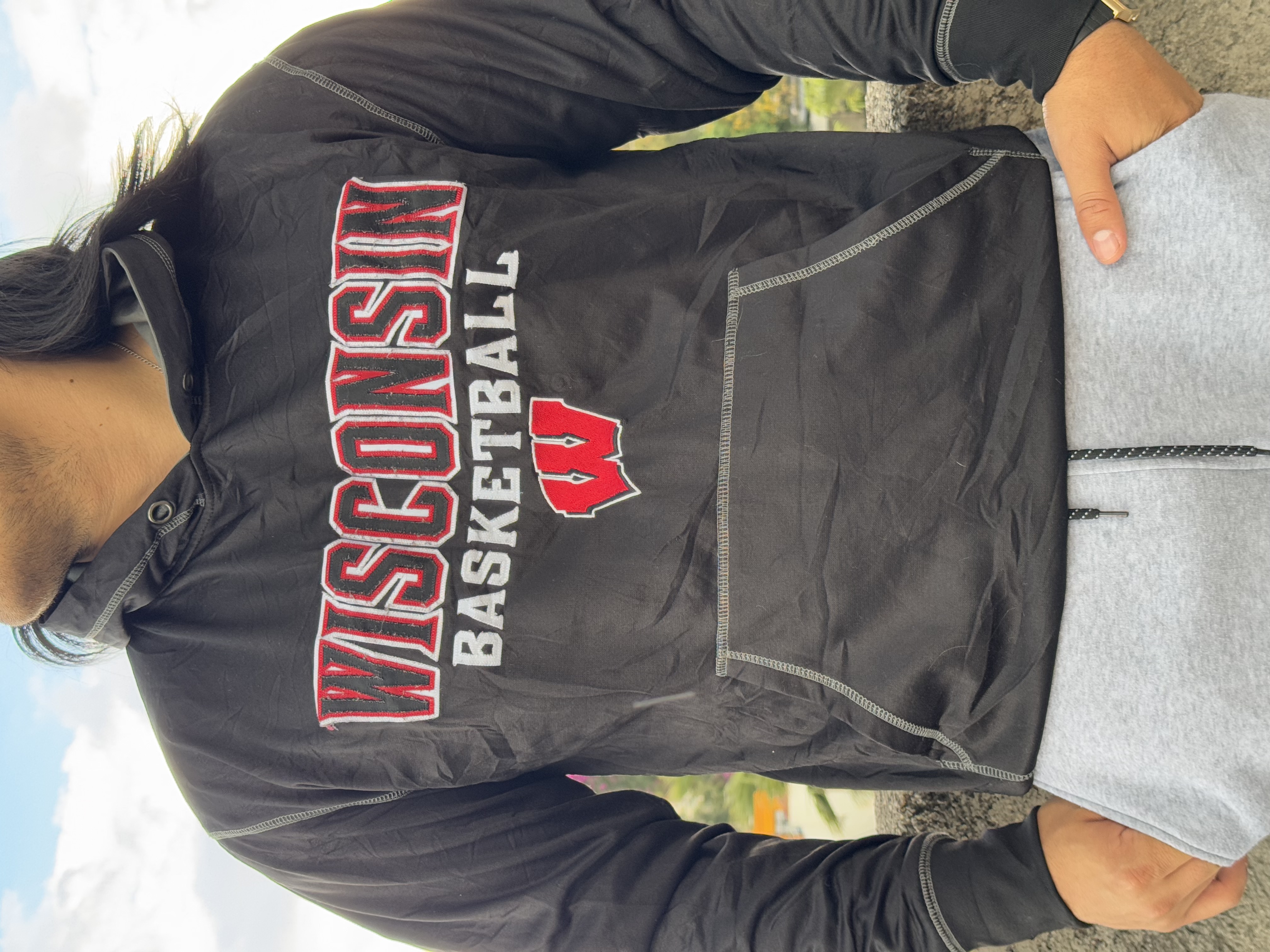 SUDADERA WISCONSIN BASKETBALL