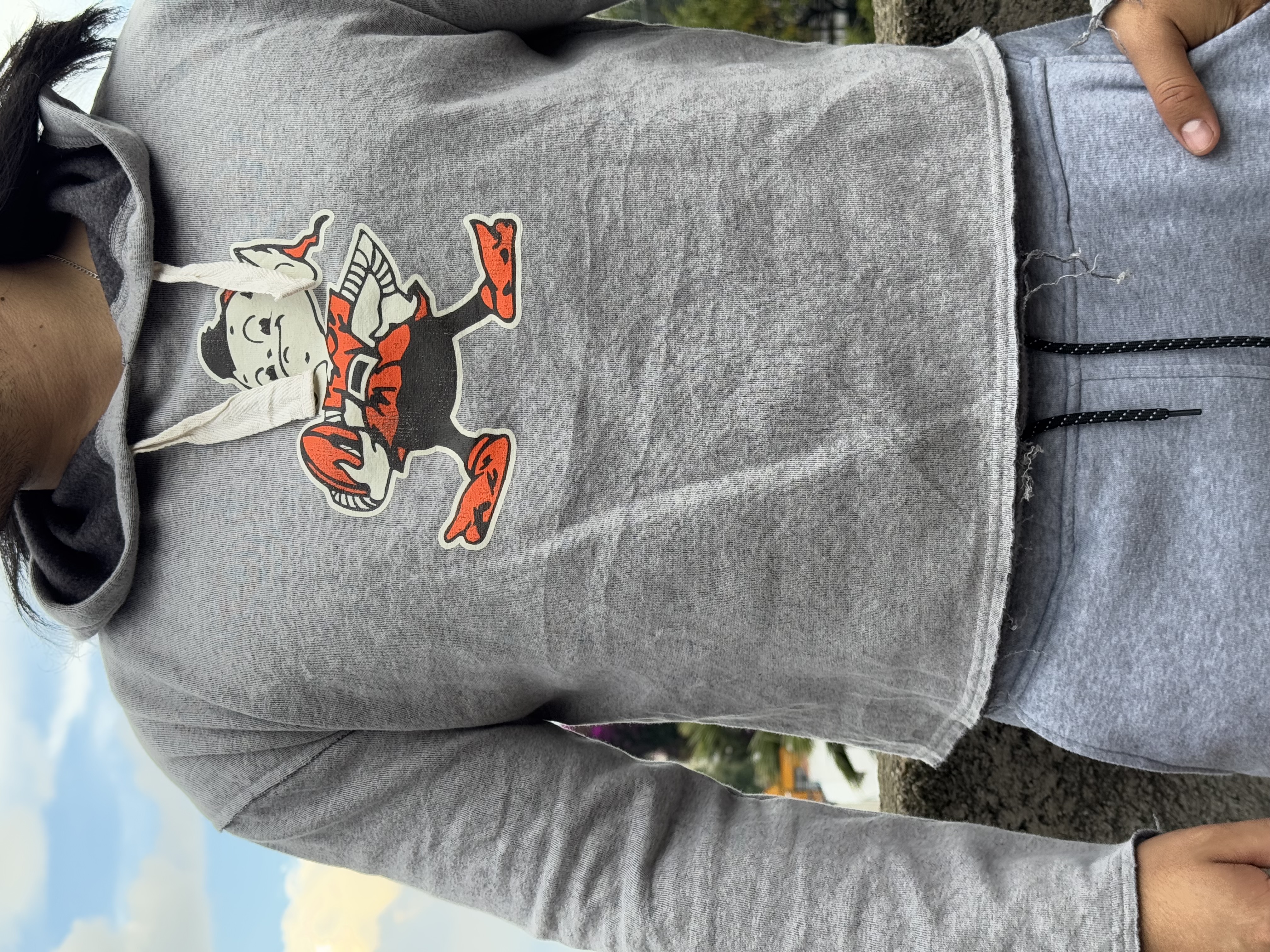 SUDADERA BROWNS DAMA