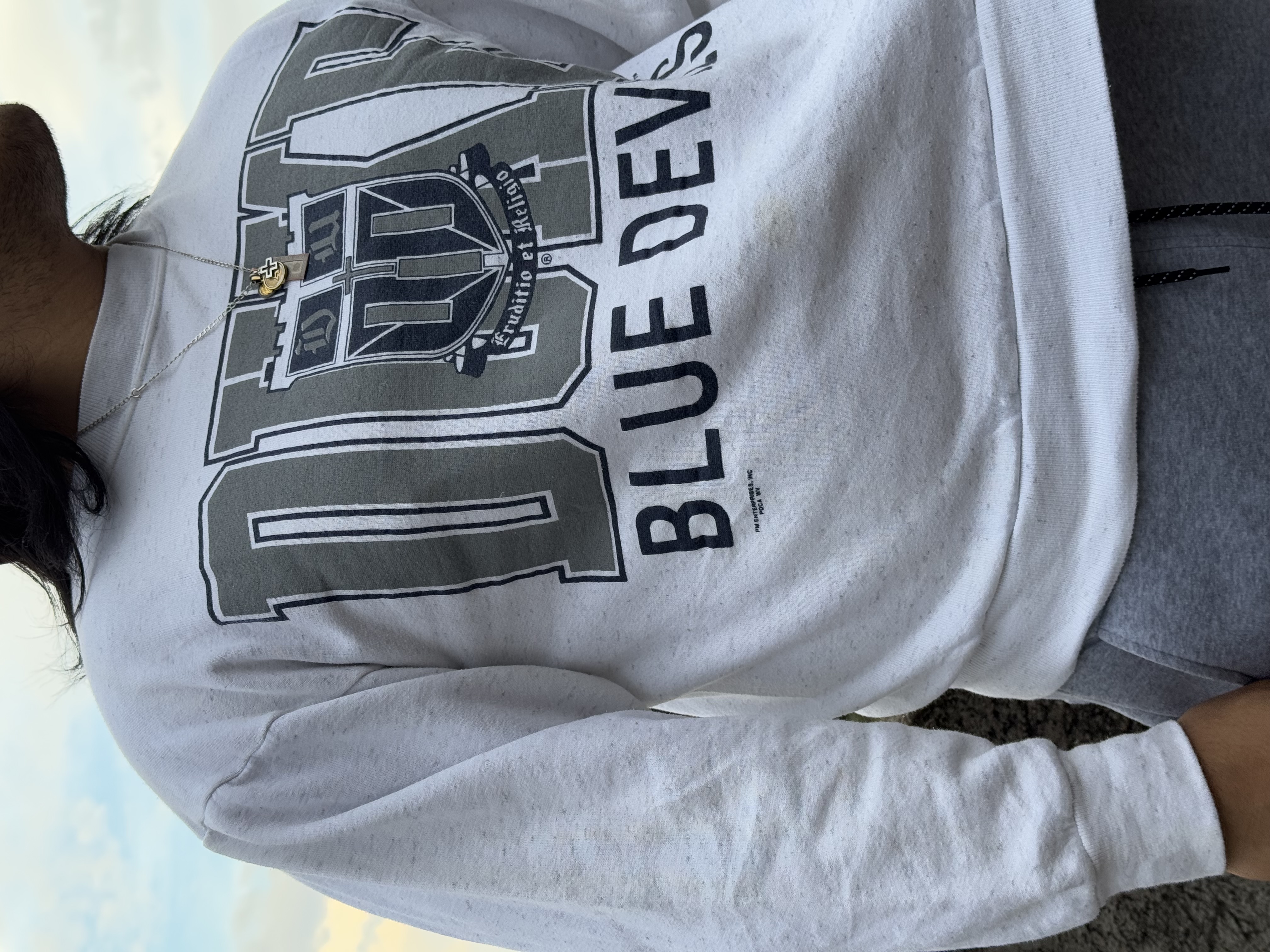 CREWNECK DUKE BLUE DEVILS VINTAGE