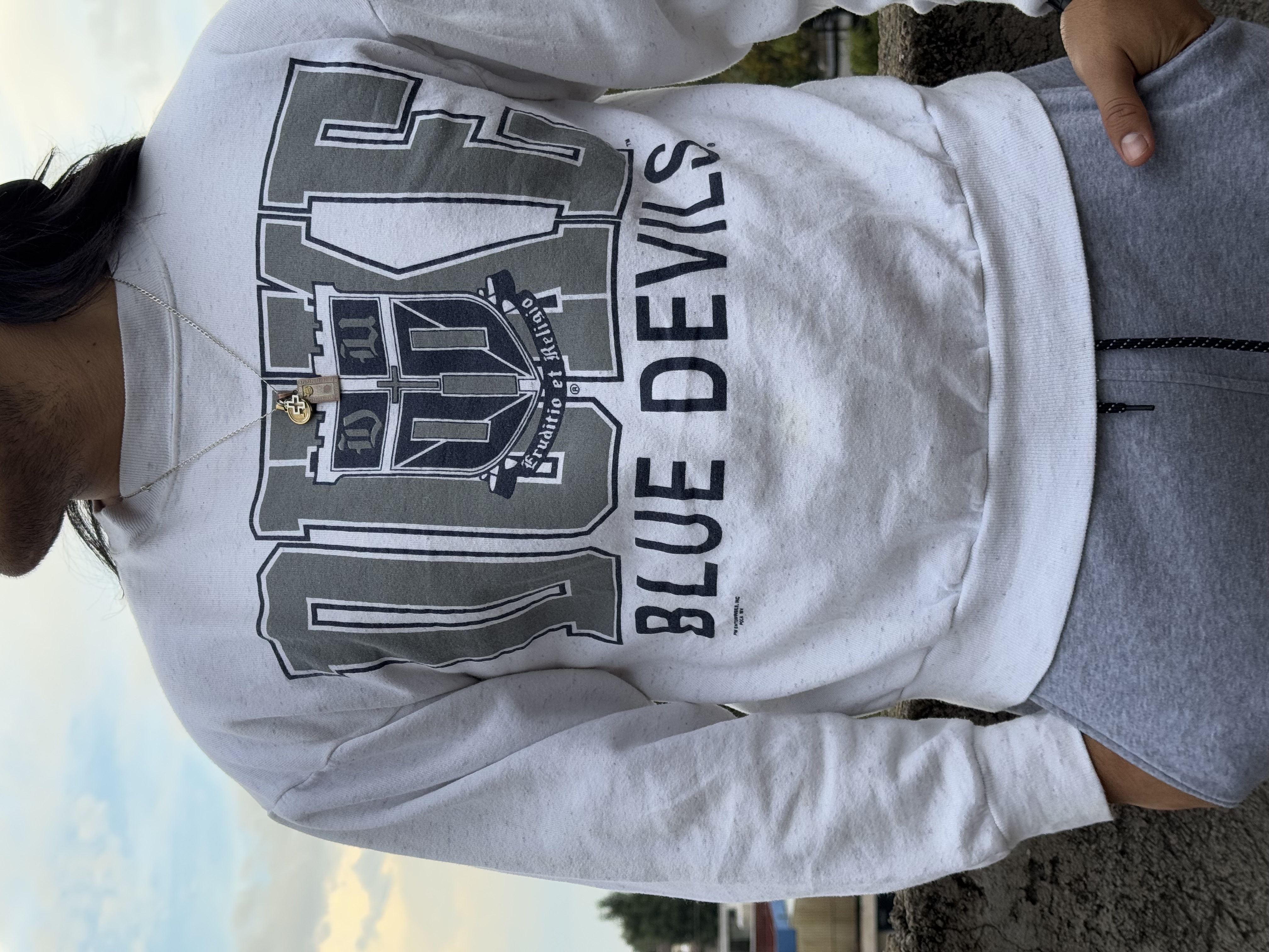 CREWNECK DUKE BLUE DEVILS VINTAGE