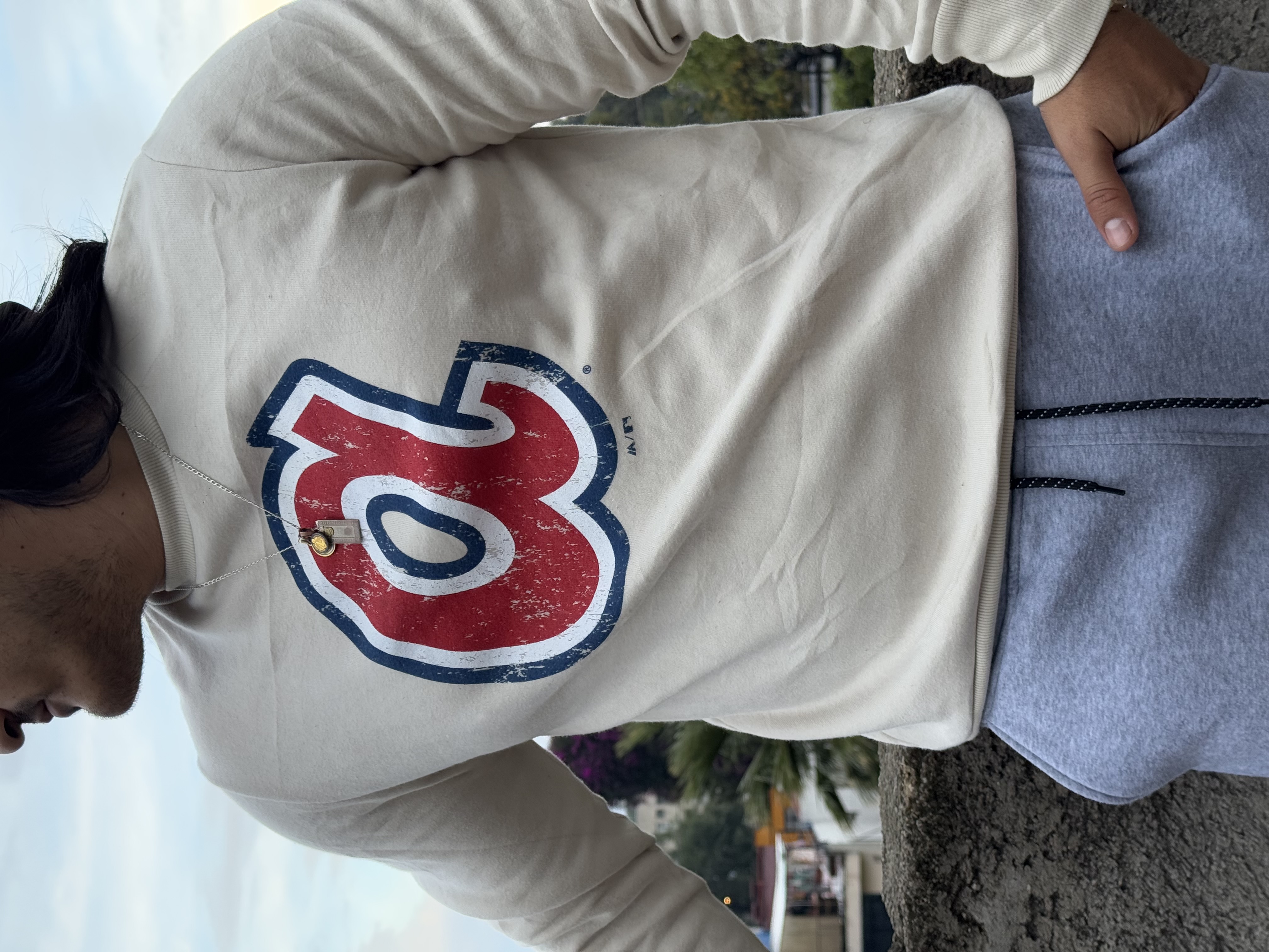 CREWNECK MAJESTIC MLB