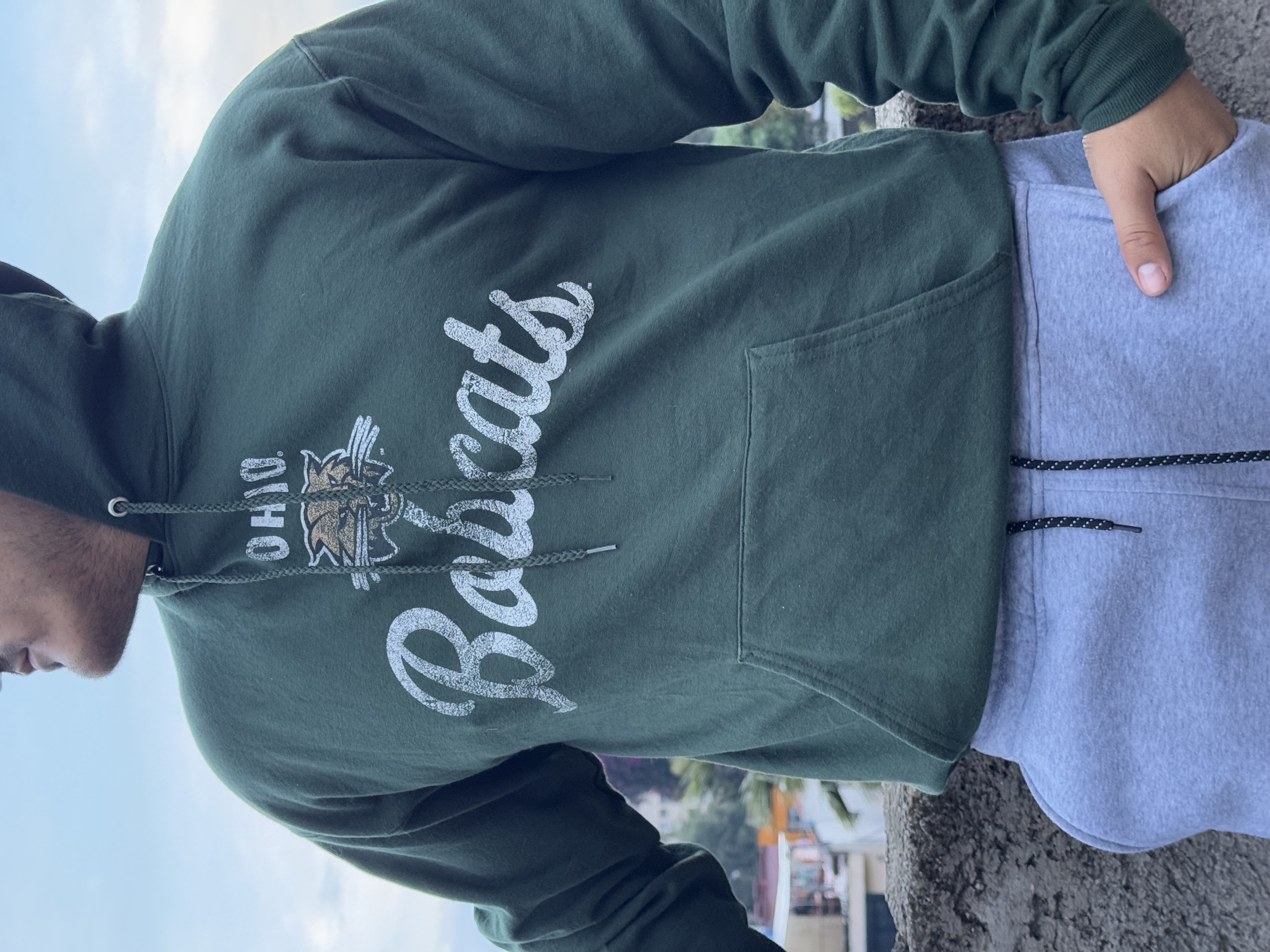 SUDADERA OHIO BOBCATS