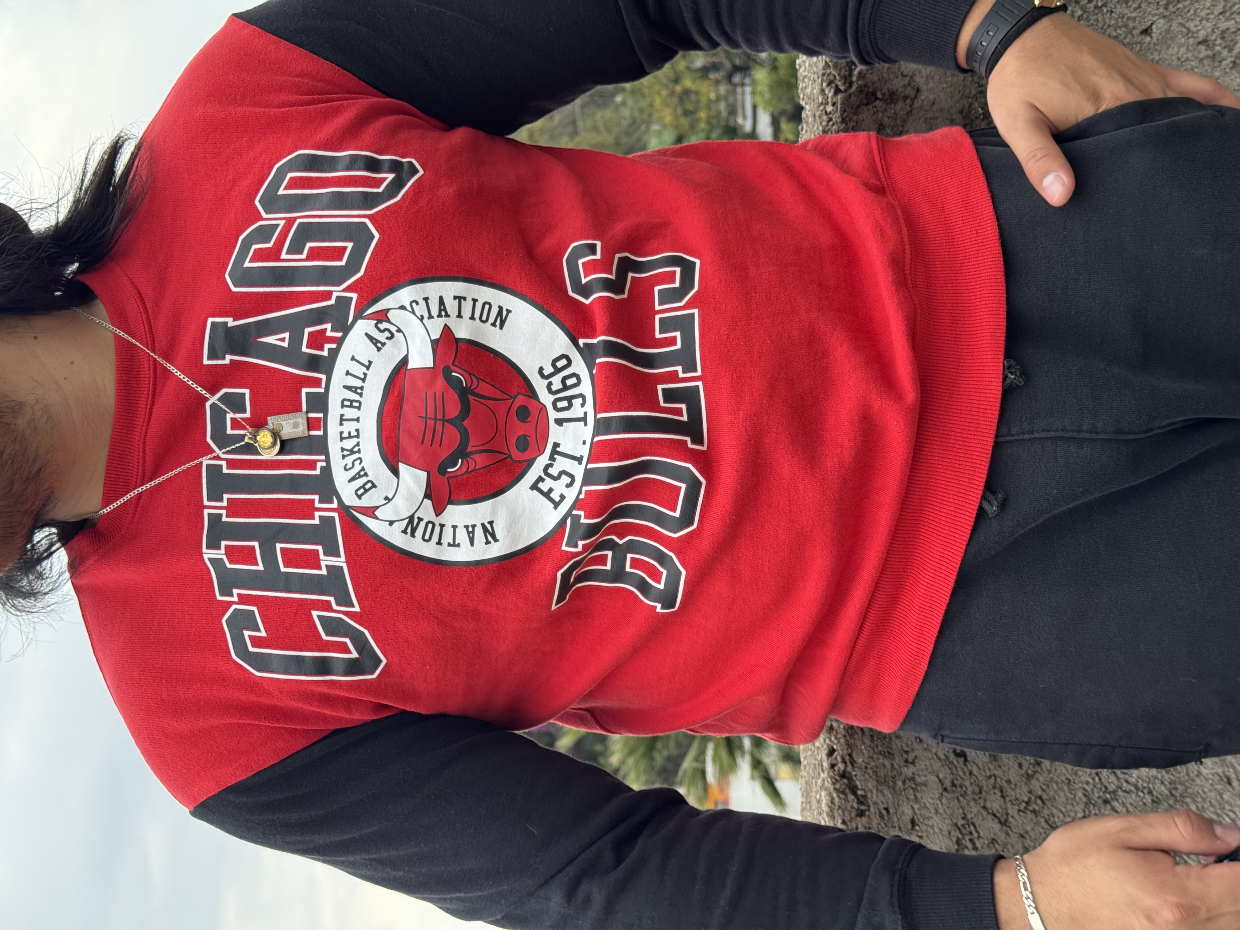 CREWNECK CHICAGO BULLS