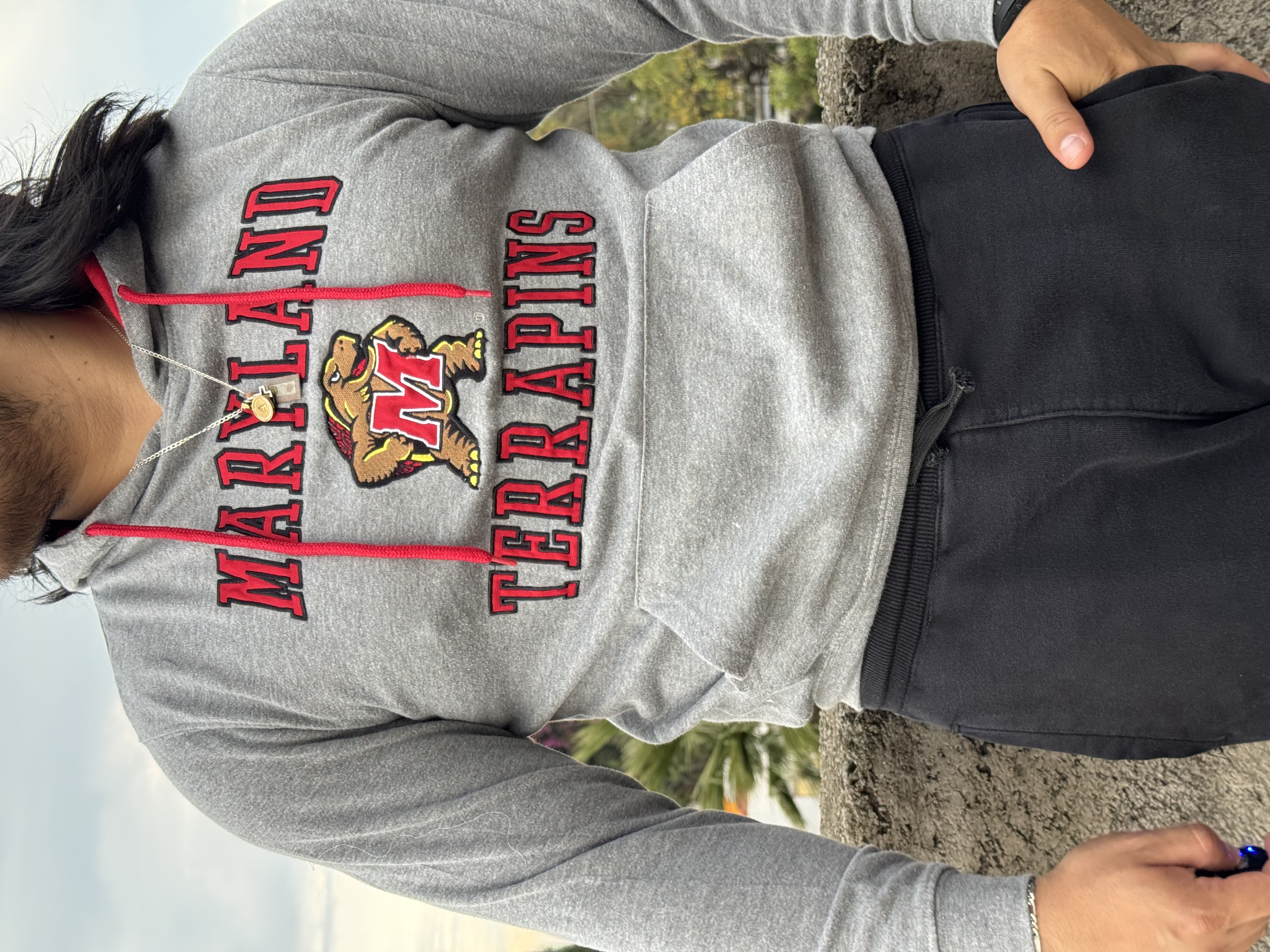 SUDADERA MARYLAND TERPS