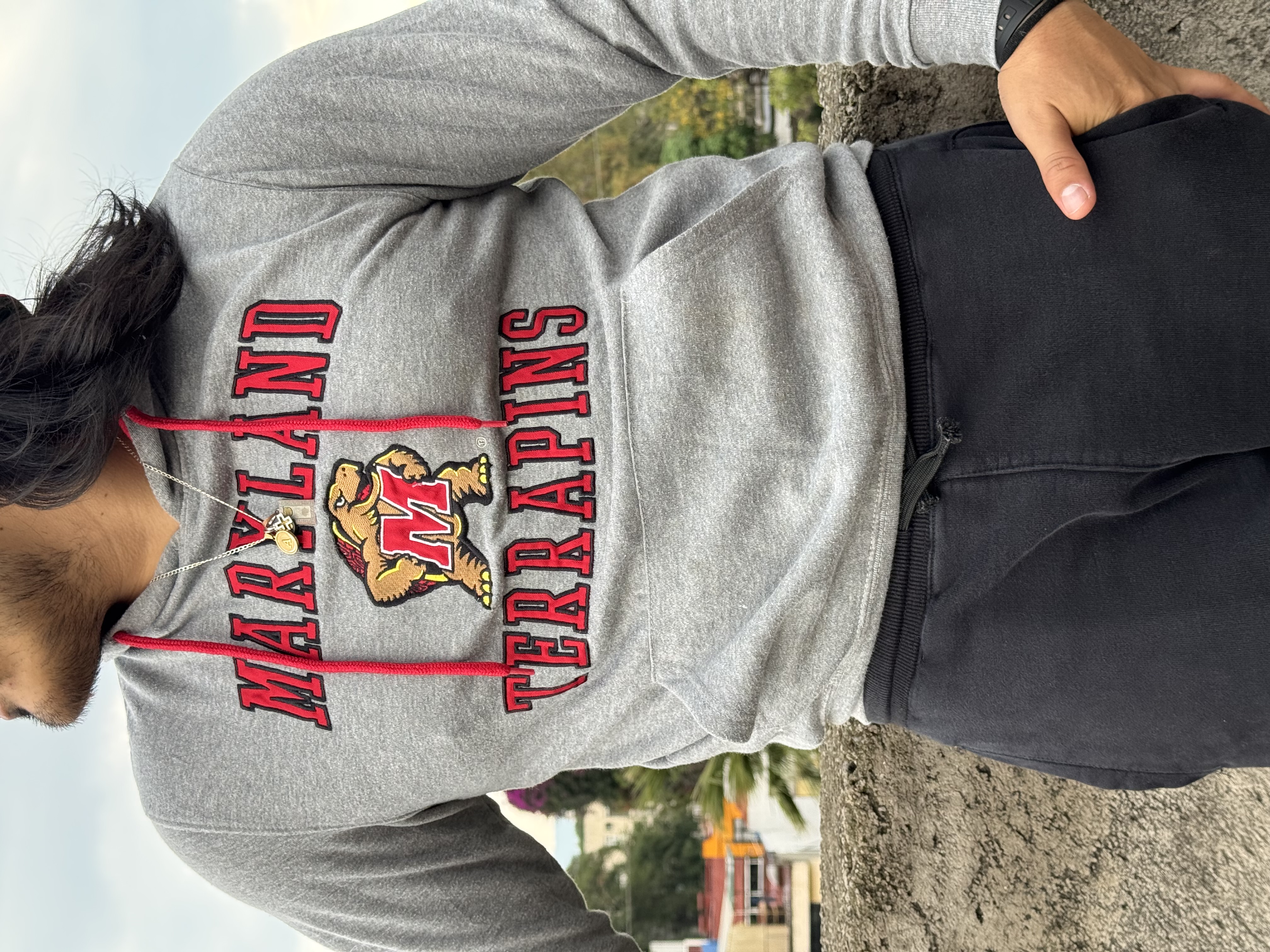 SUDADERA MARYLAND TERPS