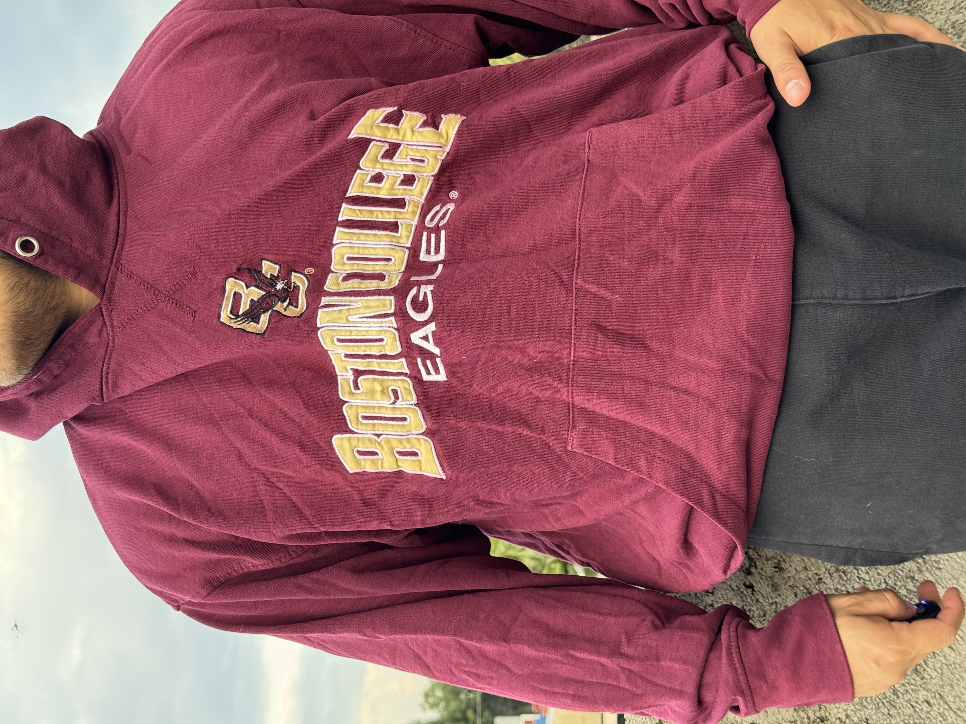 SUDADERA BOSTON COLLEGE